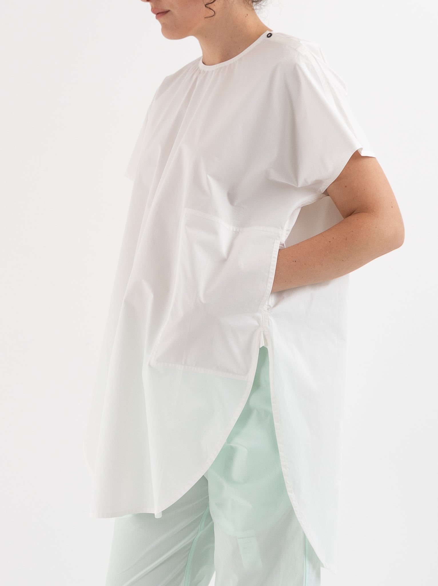 Sofie D'Hoore Bront Shirt in Off White - SOFIE D'HOORE at Worthwhile - shop TOP