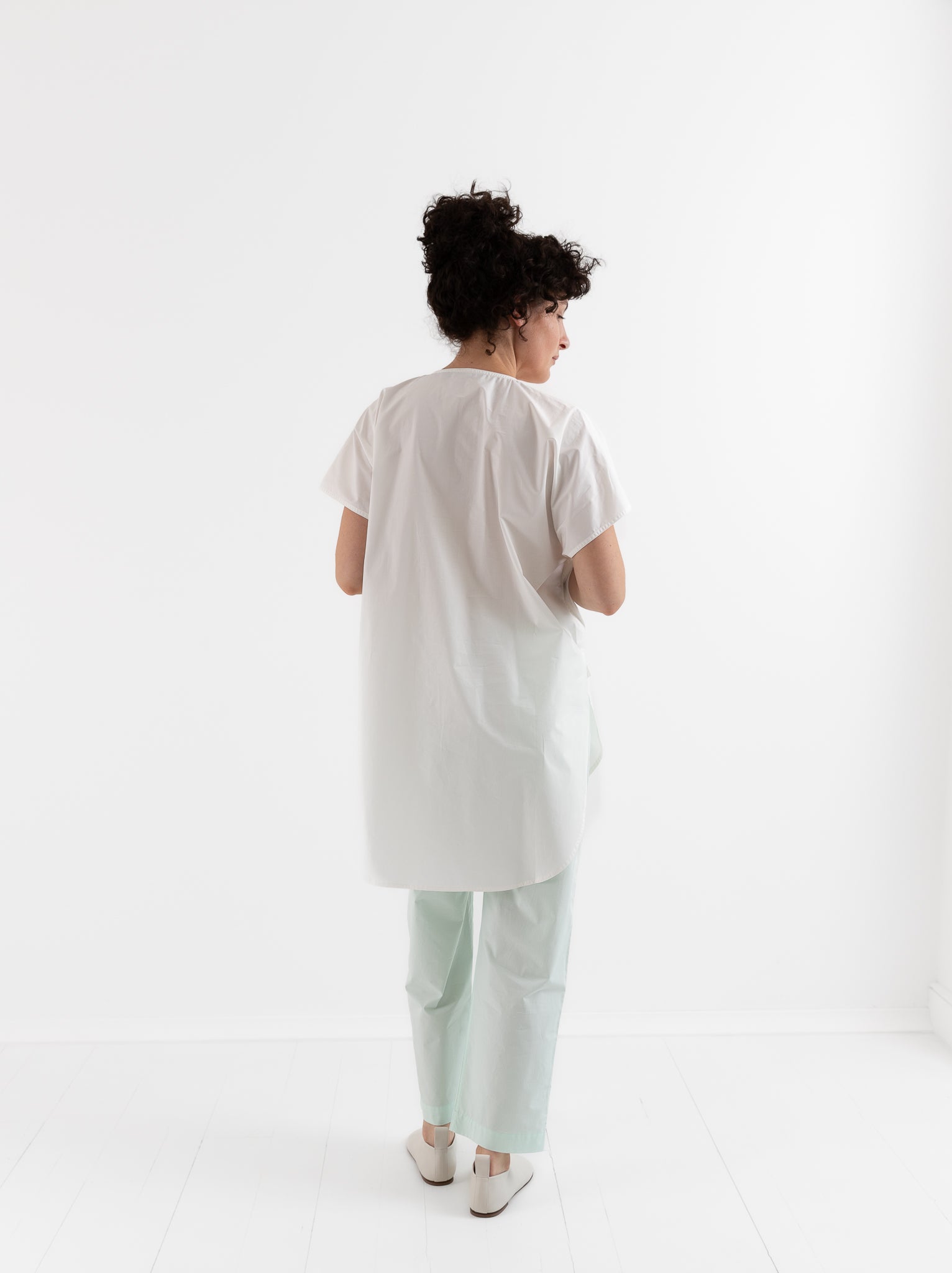 Sofie D'Hoore Bront Shirt in Off White - SOFIE D'HOORE at Worthwhile - shop TOP