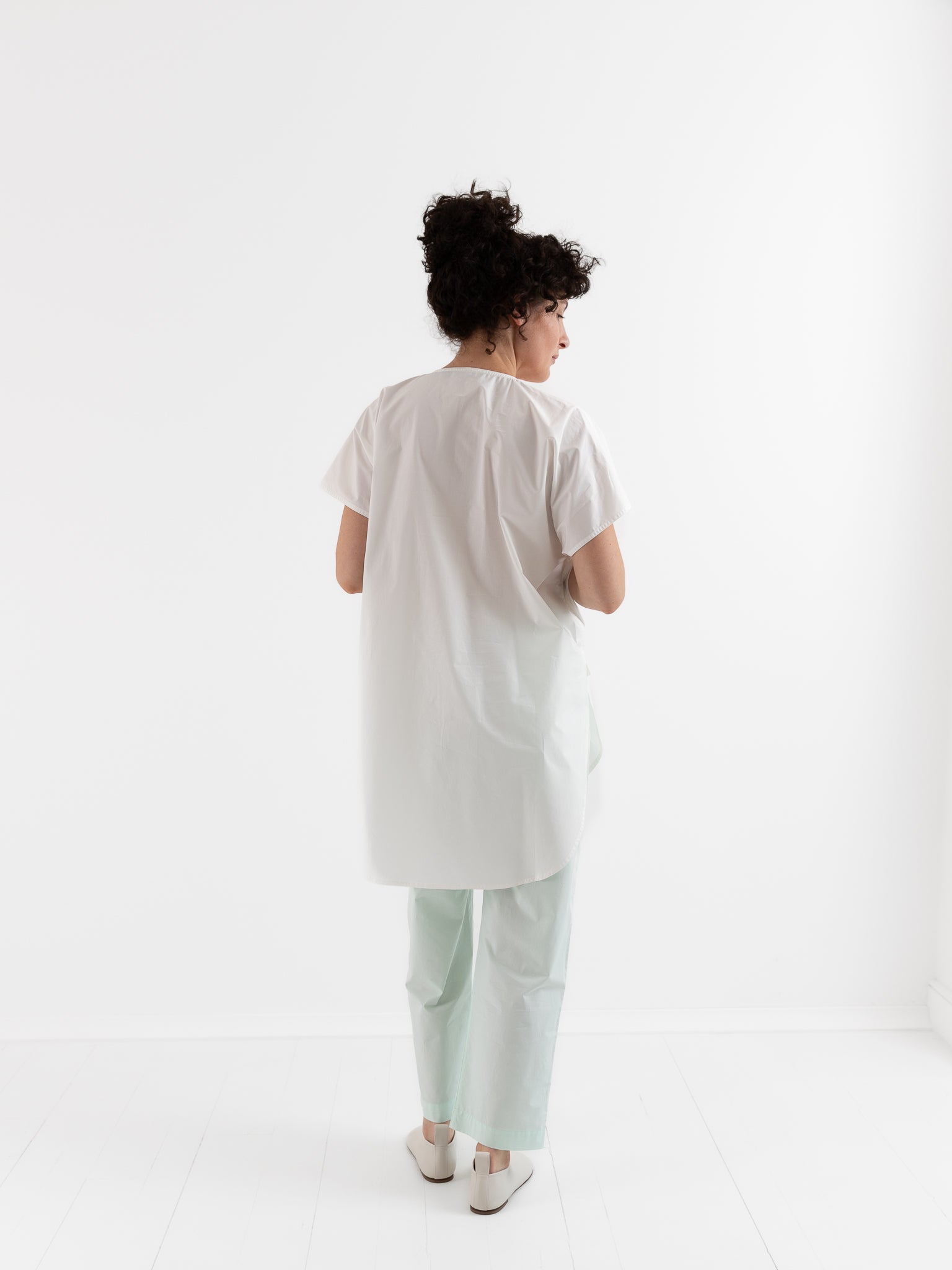Sofie D'Hoore Bront Shirt in Off White - SOFIE D'HOORE at Worthwhile - shop TOP