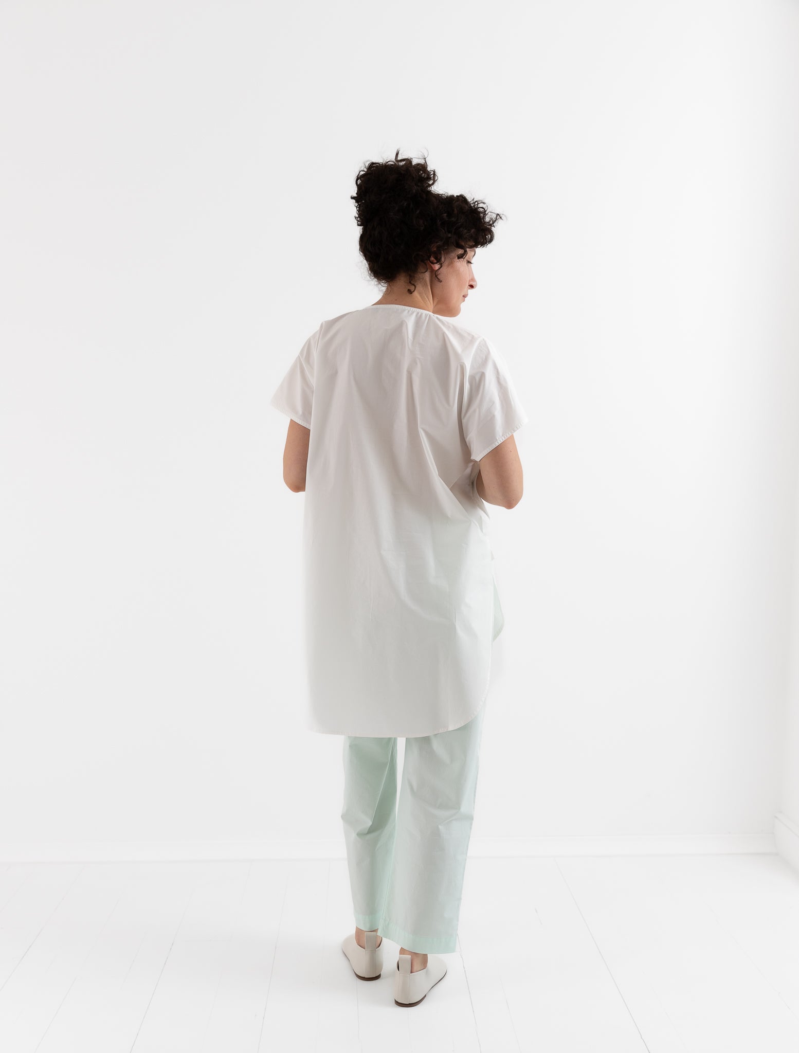 Sofie D'Hoore Bront Shirt in Off White - SOFIE D'HOORE at Worthwhile - shop TOP