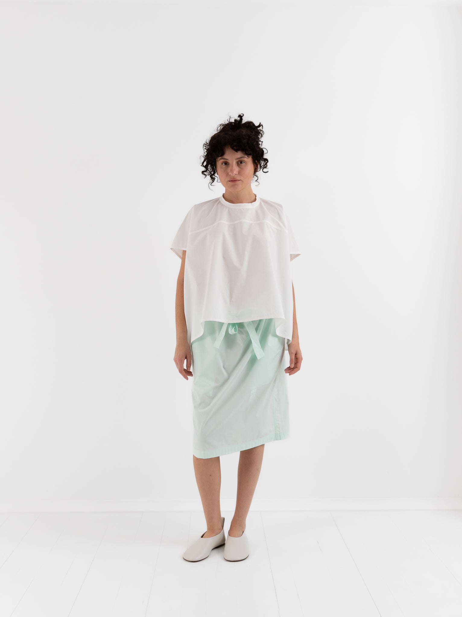 Sofie D'Hoore Spot Skirt in Mint - SOFIE D'HOORE at Worthwhile - shop SKIRT