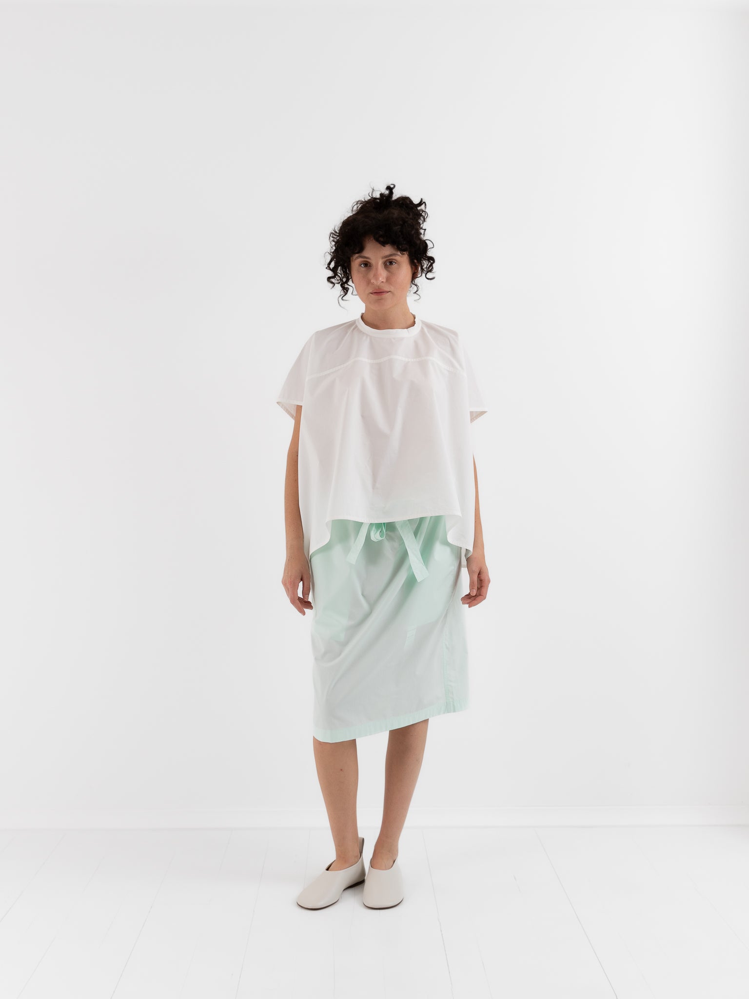 Sofie D'Hoore Spot Skirt in Mint - SOFIE D'HOORE at Worthwhile - shop SKIRT