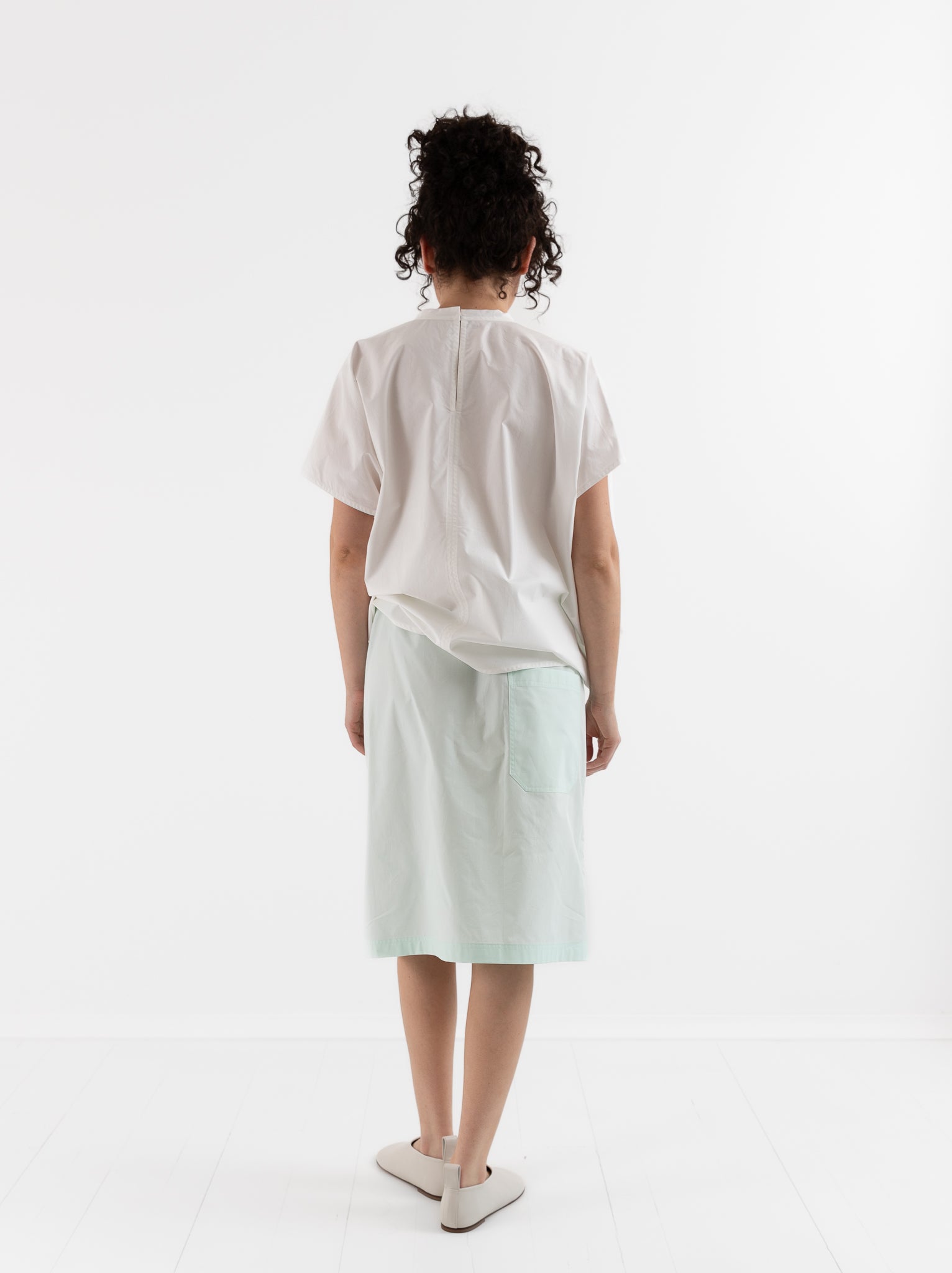 Sofie D'Hoore Spot Skirt in Mint - SOFIE D'HOORE at Worthwhile - shop SKIRT