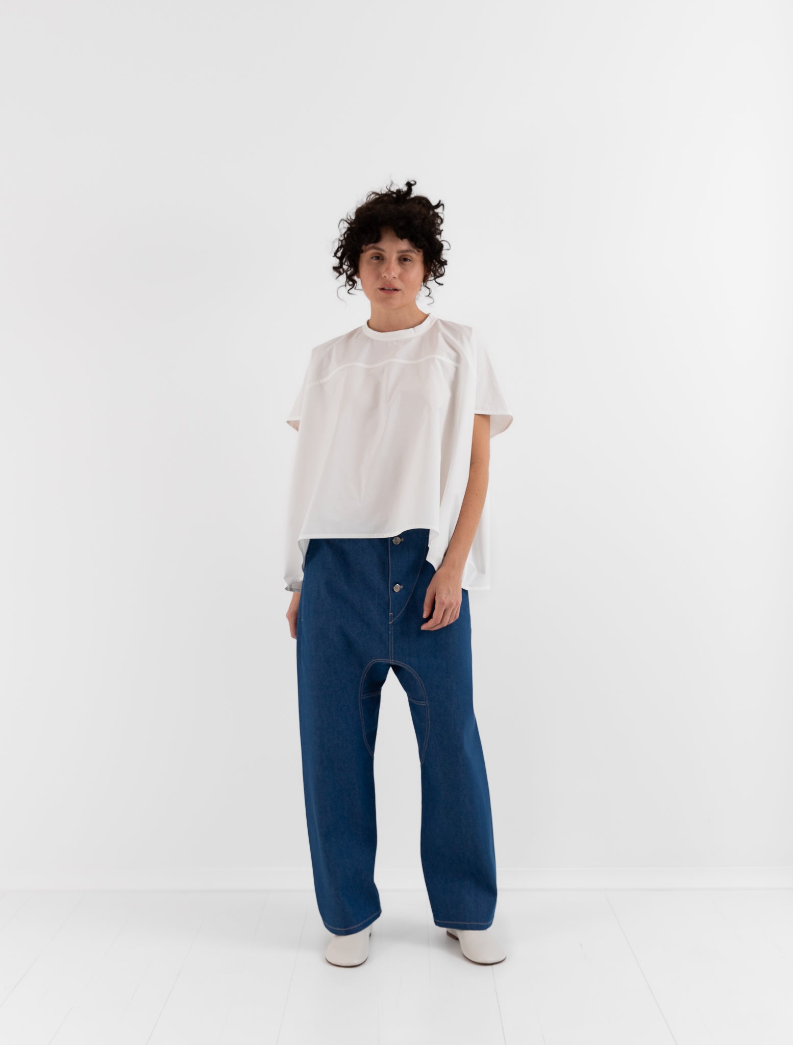 Sofie D'Hoore Pheon Jeans in Lapis - SOFIE D'HOORE at Worthwhile - shop PANT