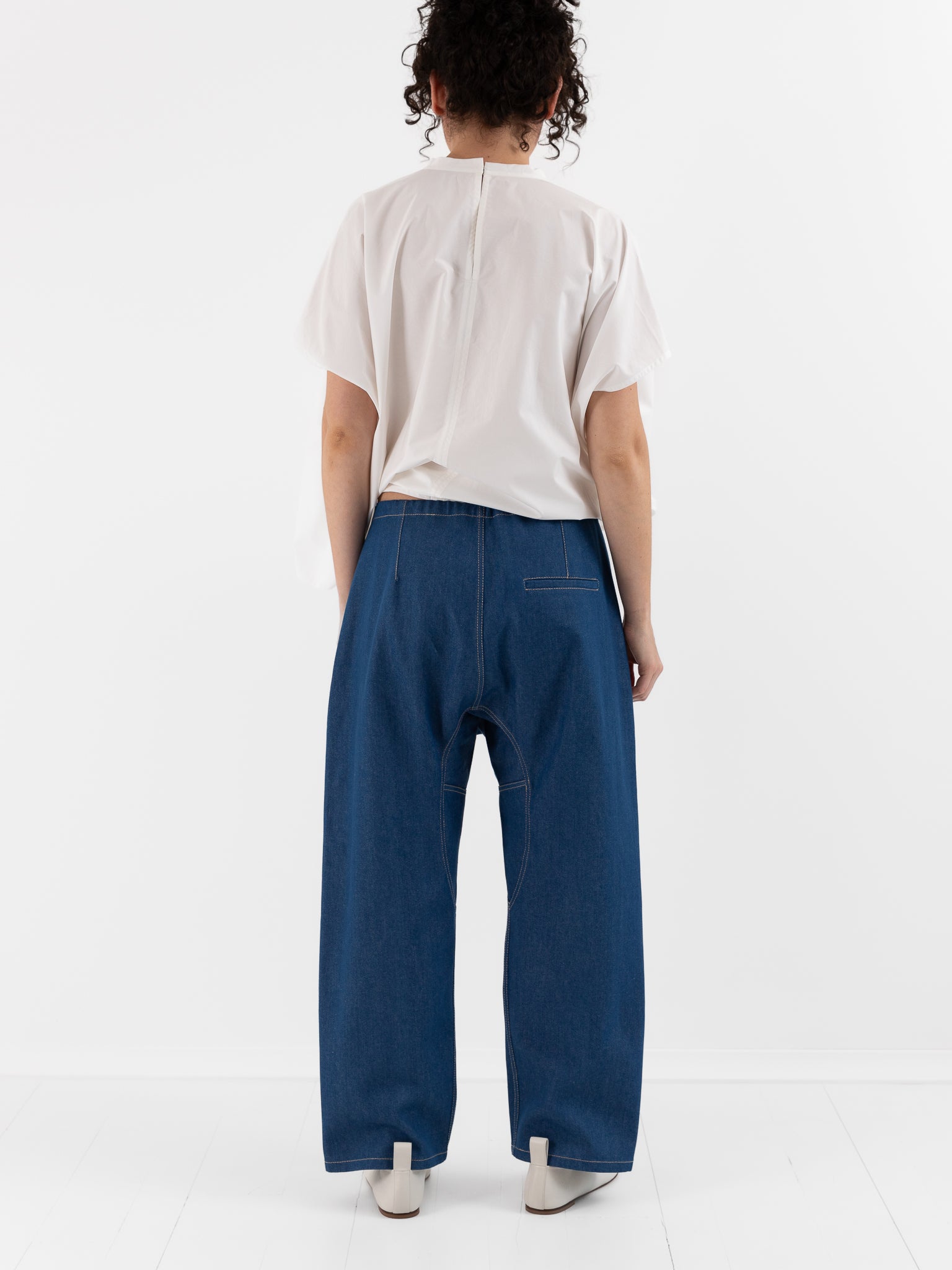 Sofie D'Hoore Pheon Jeans in Lapis - SOFIE D'HOORE at Worthwhile - shop PANT