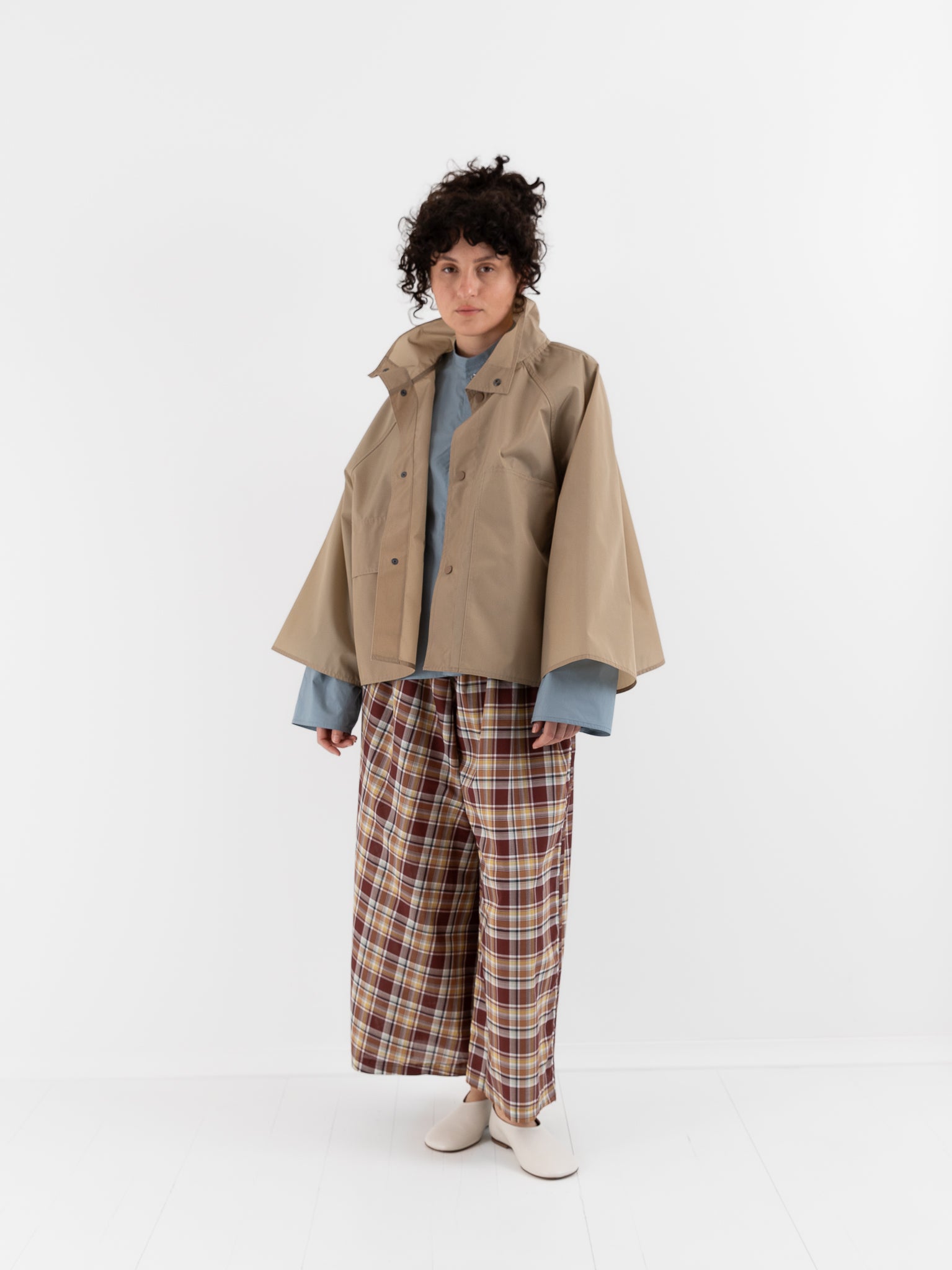 Sofie D'Hoore Ceil Jacket in Moonstone - SOFIE D'HOORE at Worthwhile - shop JACKET