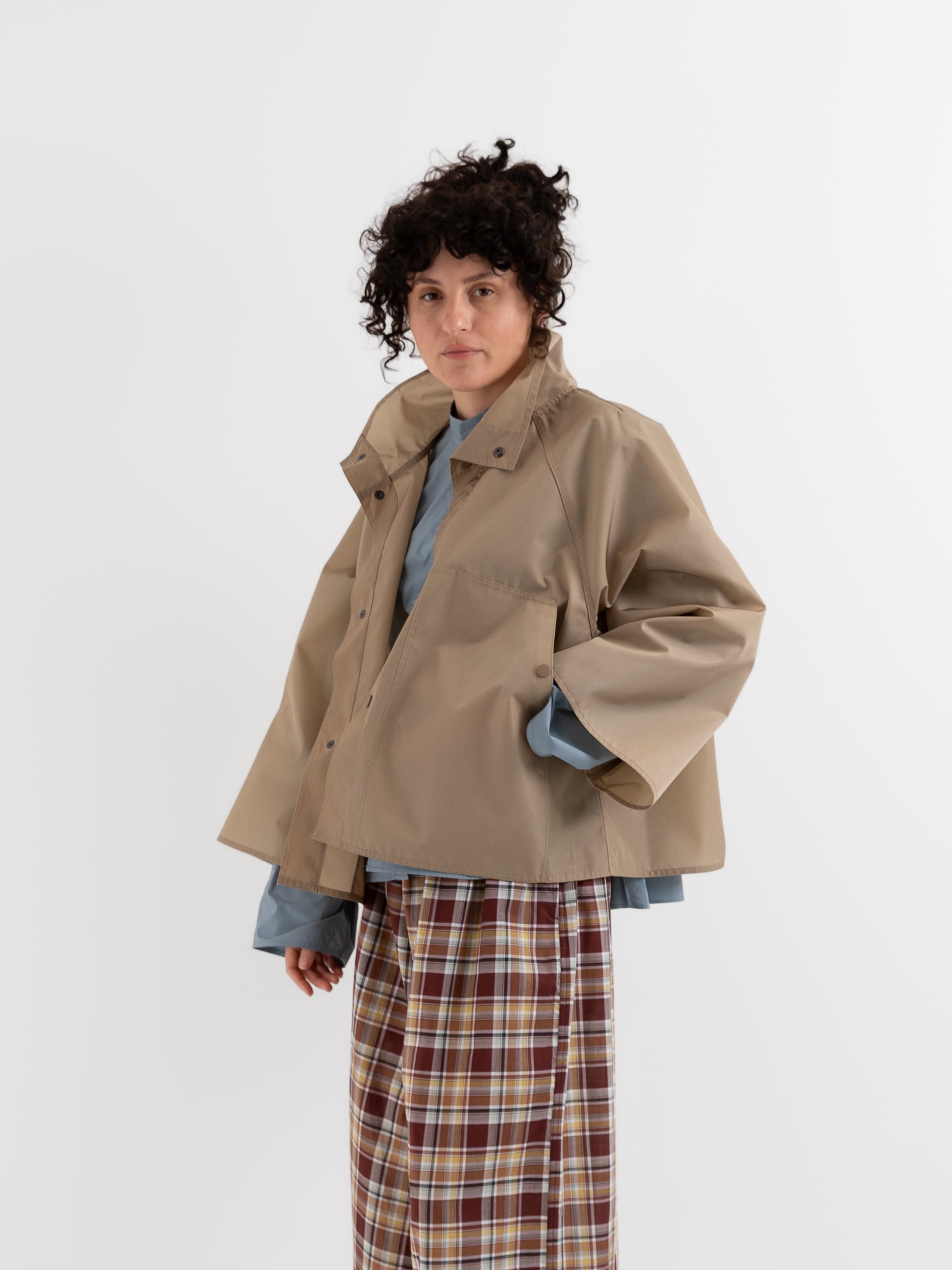 Sofie D'Hoore Ceil Jacket in Moonstone - SOFIE D'HOORE at Worthwhile - shop JACKET