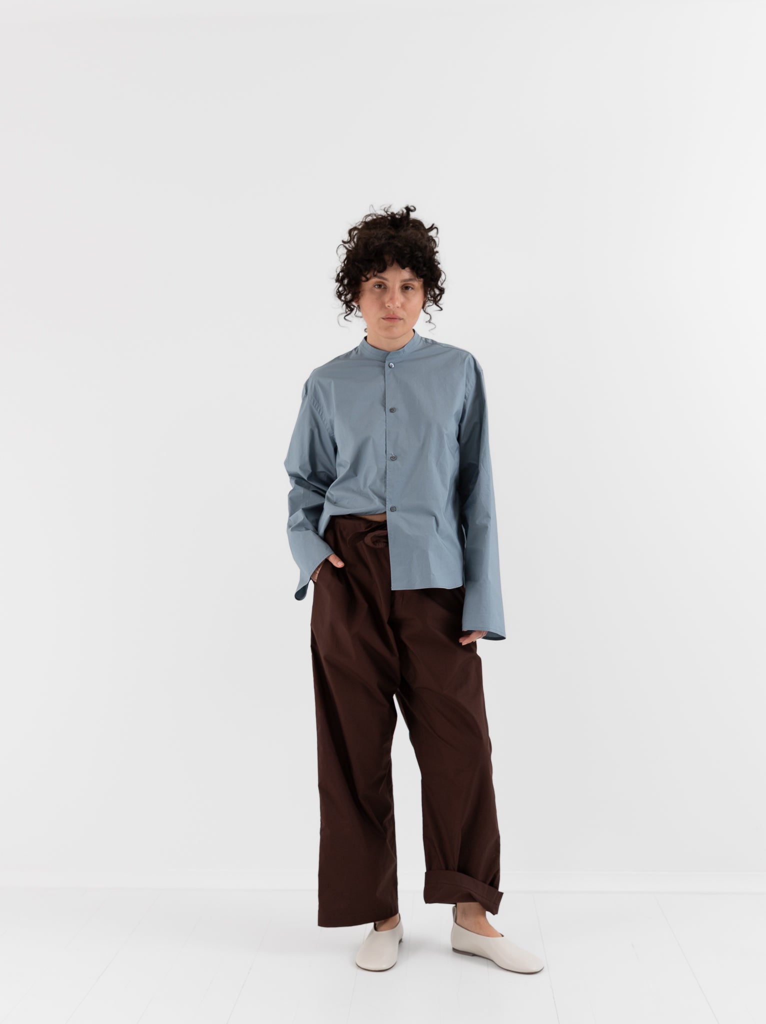 Sofie D'Hoore Pirin Pant in Cacao - SOFIE D'HOORE at Worthwhile - shop PANT