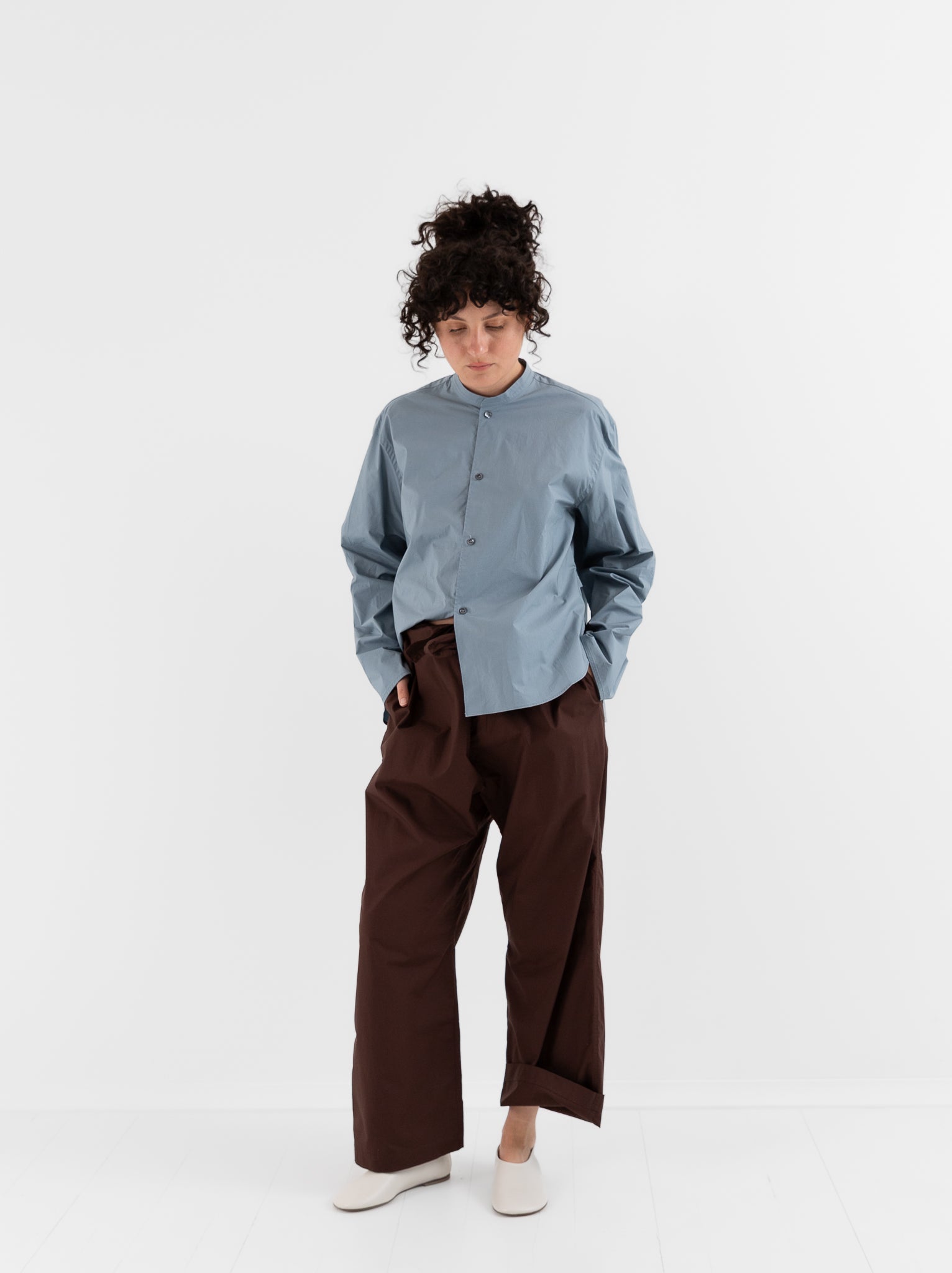 Sofie D'Hoore Pirin Pant in Cacao - SOFIE D'HOORE at Worthwhile - shop PANT