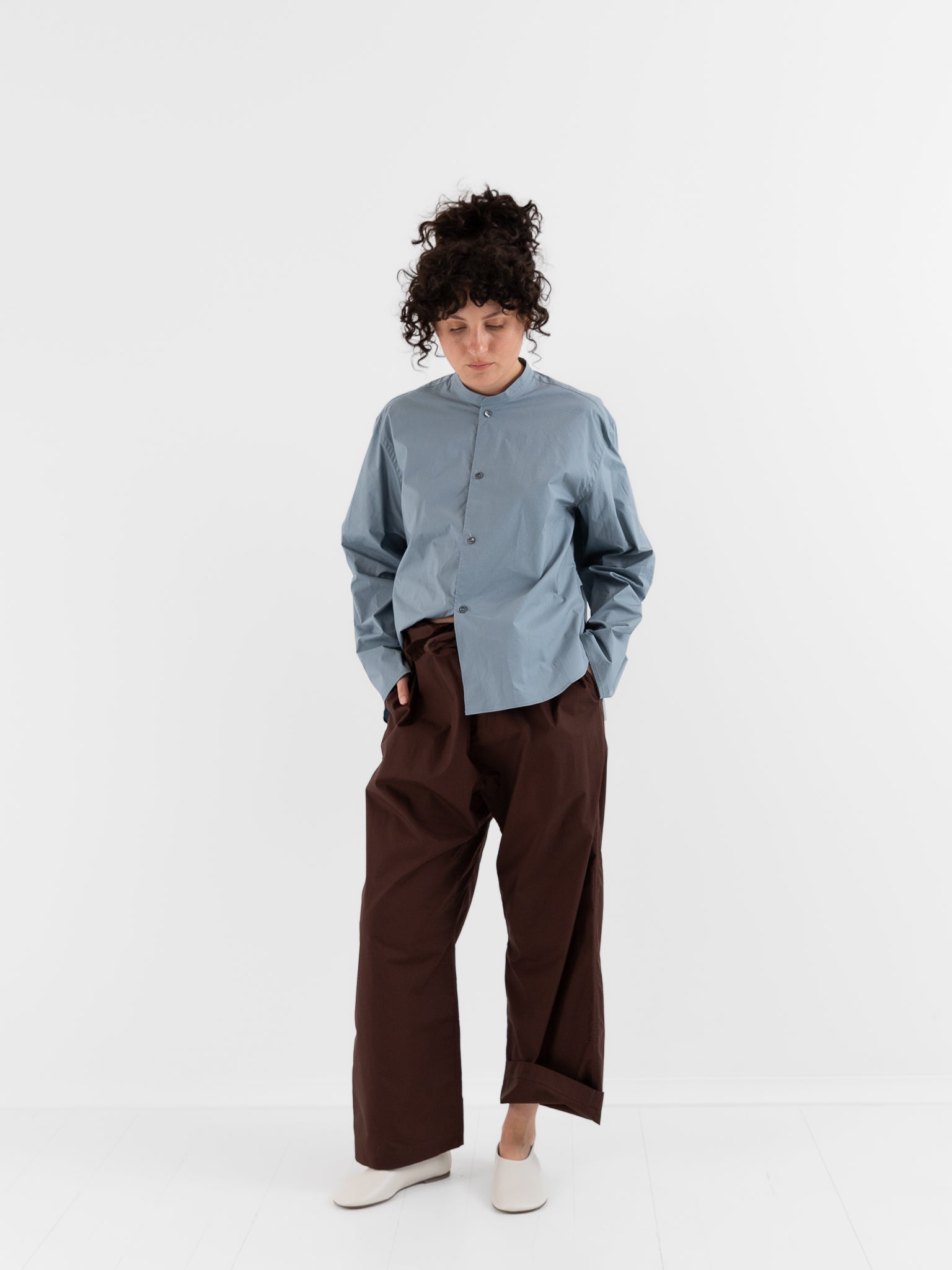 Sofie D'Hoore Pirin Pant in Cacao - SOFIE D'HOORE at Worthwhile - shop PANT