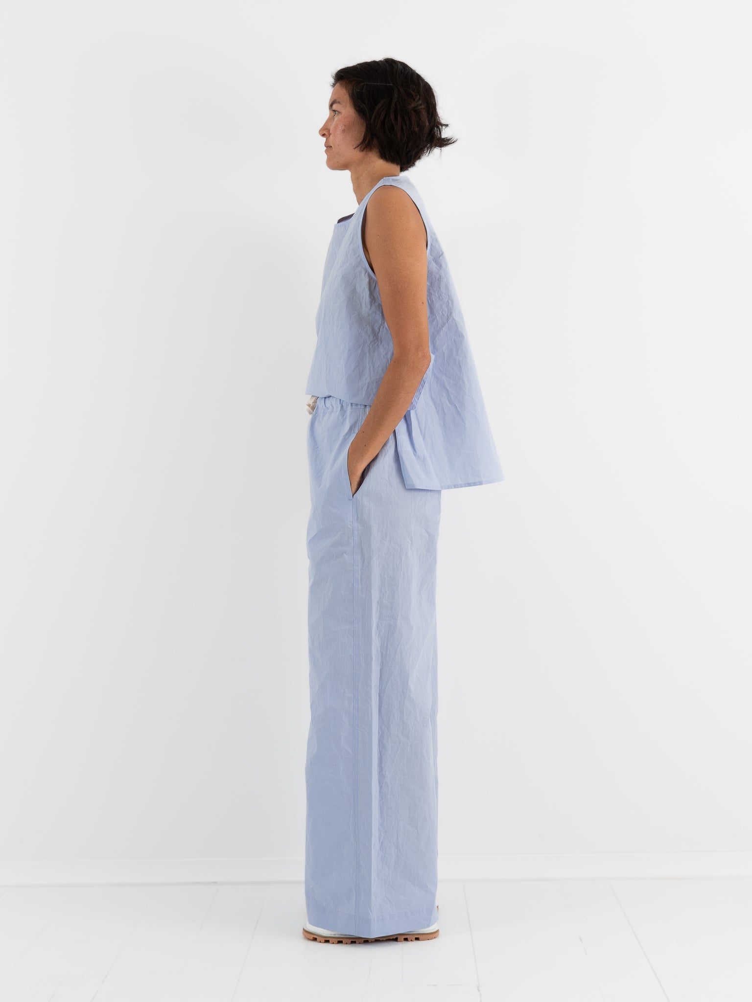 Sofie D'Hoore Pleven Pant in Sky - SOFIE D'HOORE at Worthwhile - shop PANT