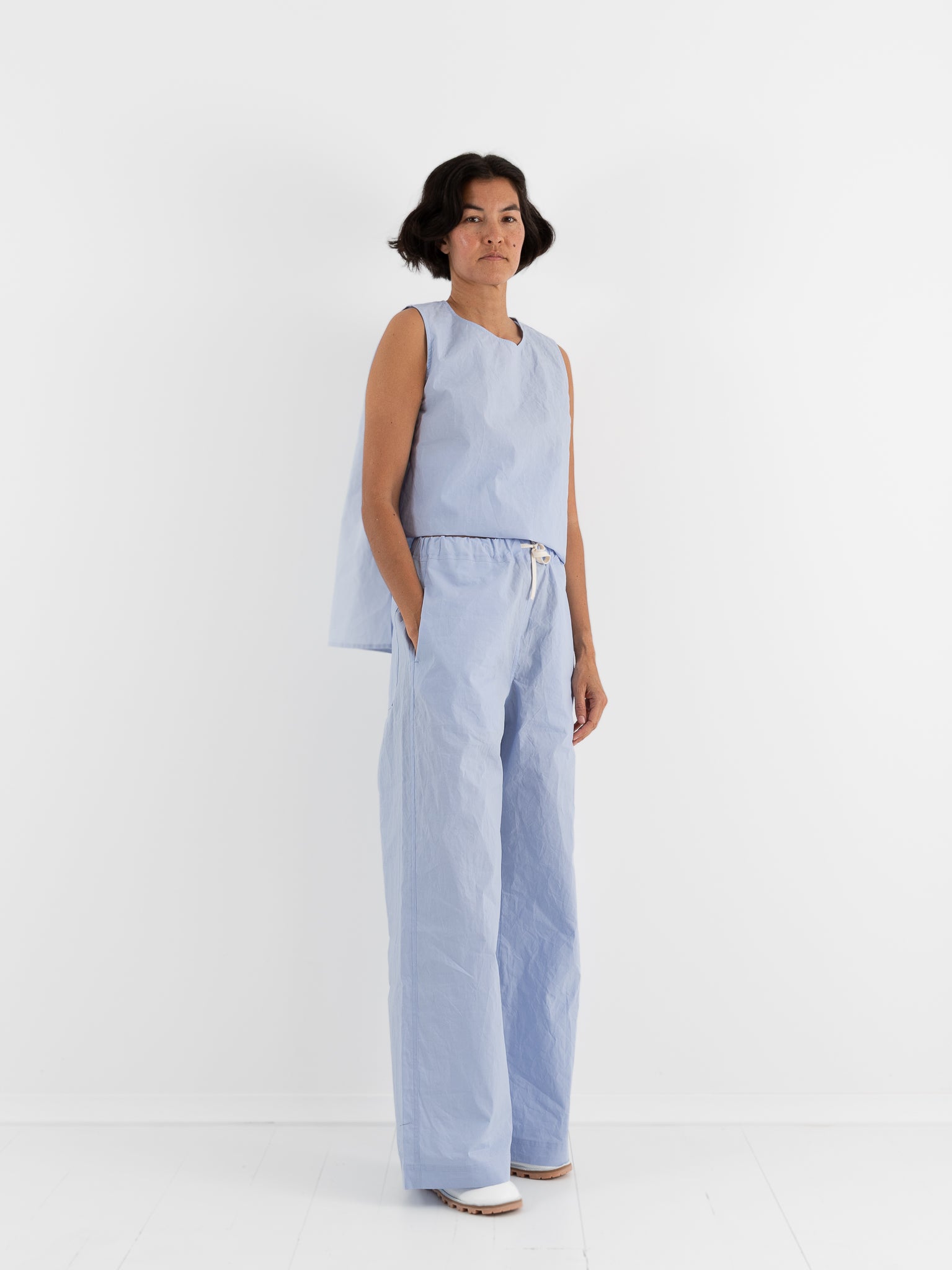 Sofie D'Hoore Pleven Pant in Sky - SOFIE D'HOORE at Worthwhile - shop PANT