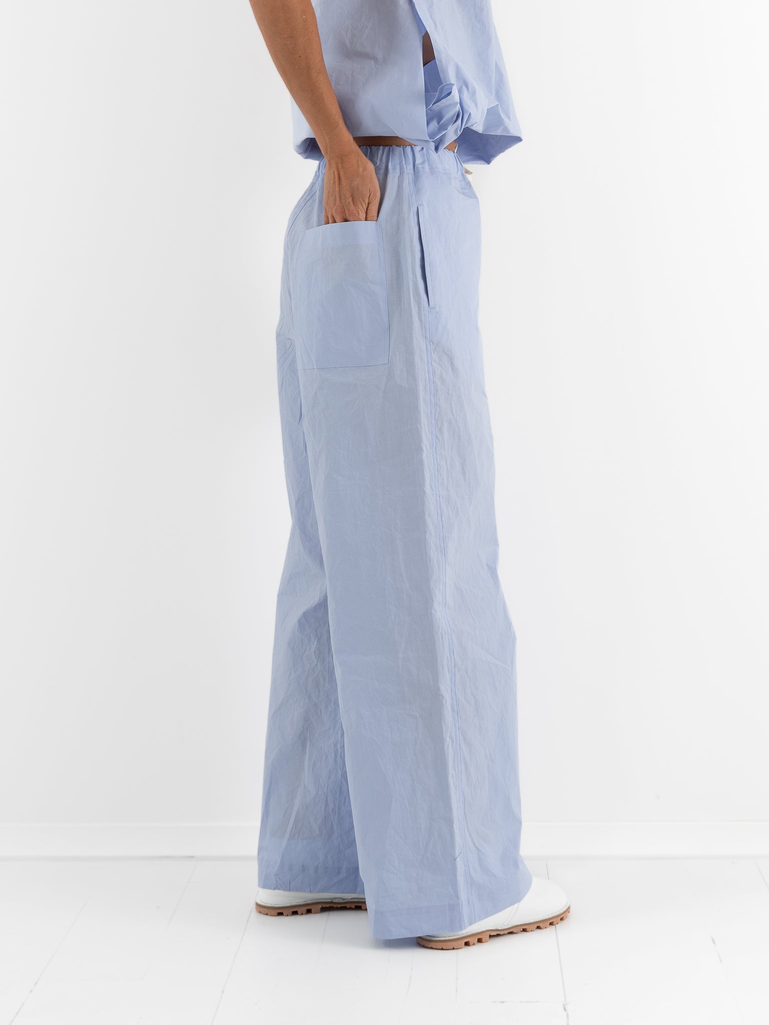 Sofie D'Hoore Pleven Pant in Sky - SOFIE D'HOORE at Worthwhile - shop PANT