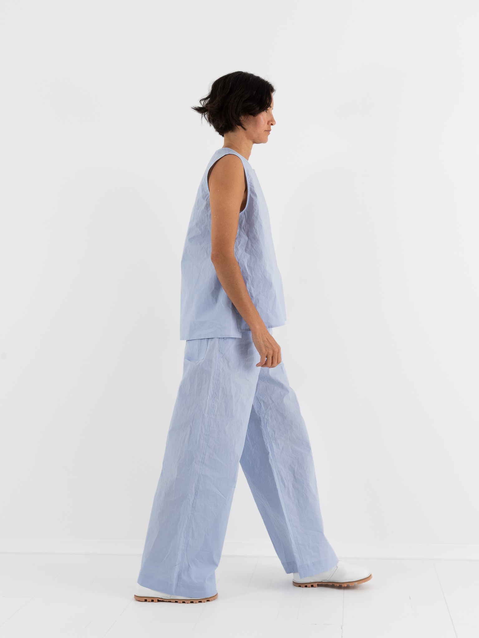 Sofie D'Hoore Pleven Pant in Sky - SOFIE D'HOORE at Worthwhile - shop PANT