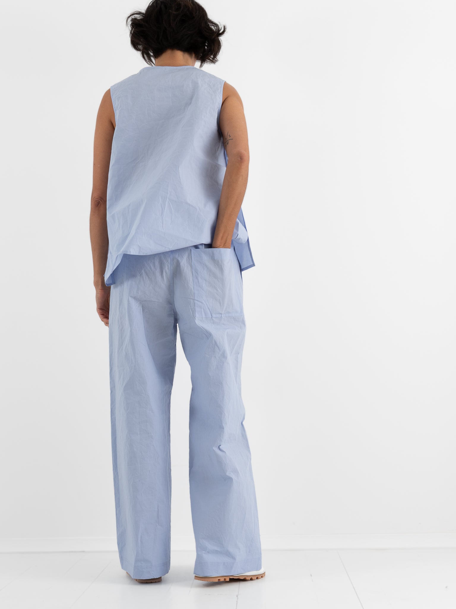 Sofie D'Hoore Pleven Pant in Sky - SOFIE D'HOORE at Worthwhile - shop PANT