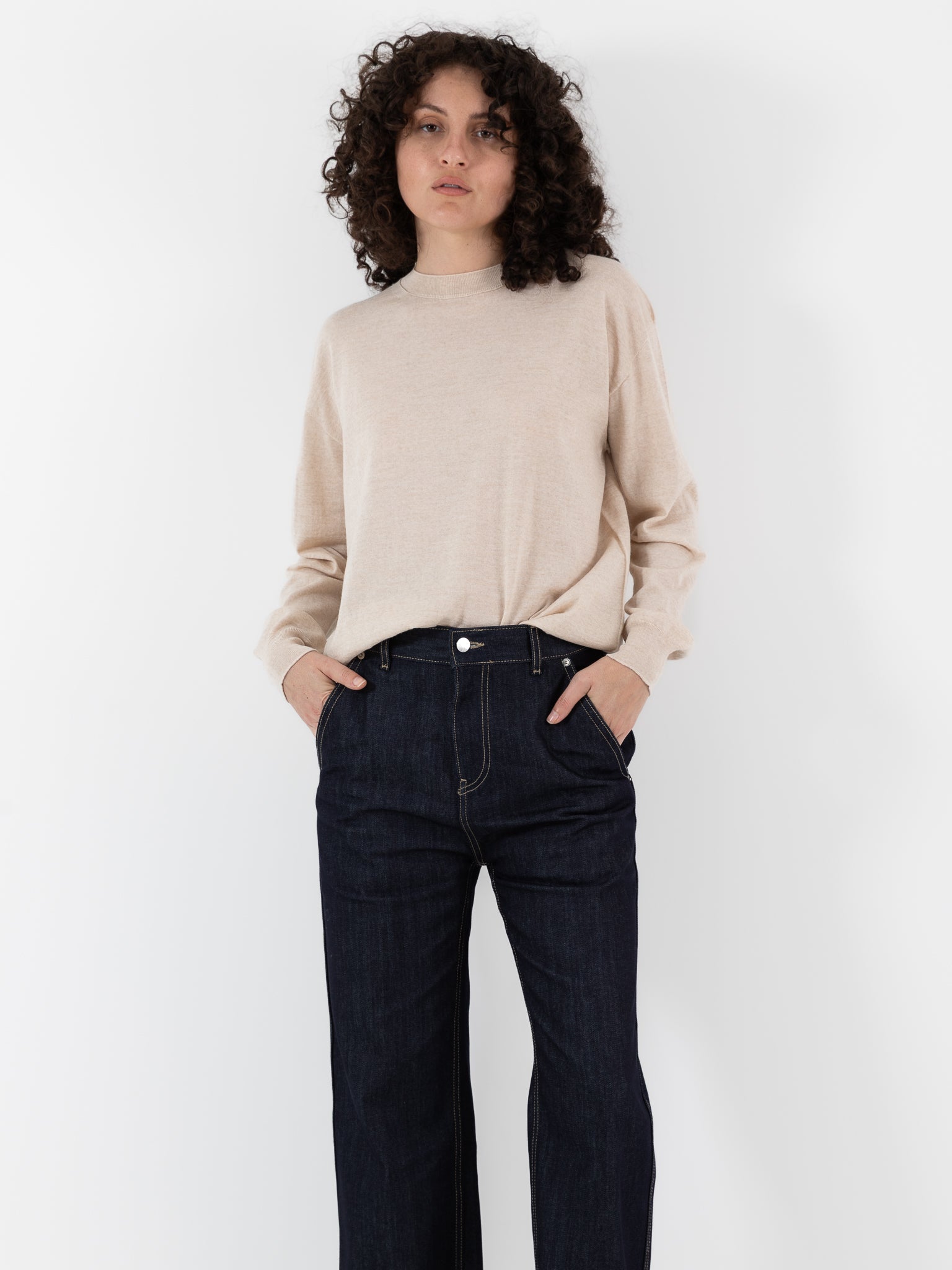 Sofie D'Hoore Palu Pants in Raw Blue - SOFIE D'HOORE at Worthwhile - shop PANT