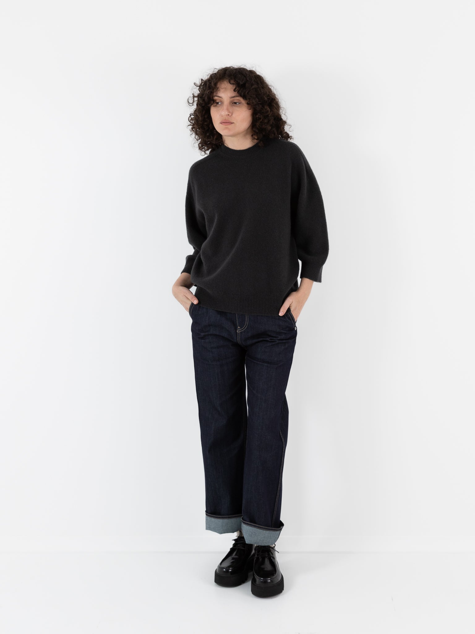 Sofie D'Hoore Mouse Sweater in Slate - SOFIE D'HOORE at Worthwhile - shop SWEATER