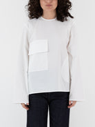 Sofie D'Hoore Balthus Shirt in White - SOFIE D'HOORE at Worthwhile - shop TOP