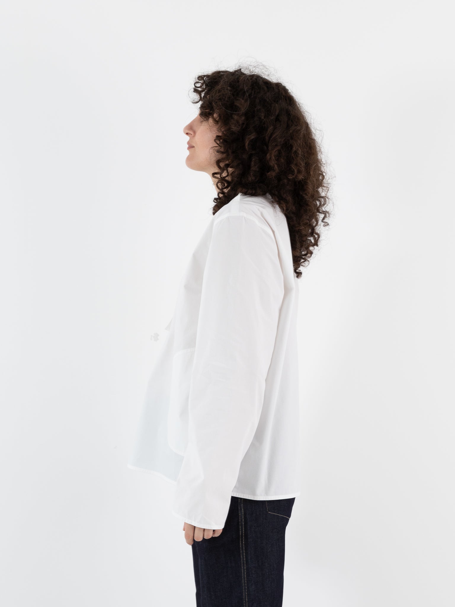 Sofie D'Hoore Balthus Shirt in White - SOFIE D'HOORE at Worthwhile - shop TOP