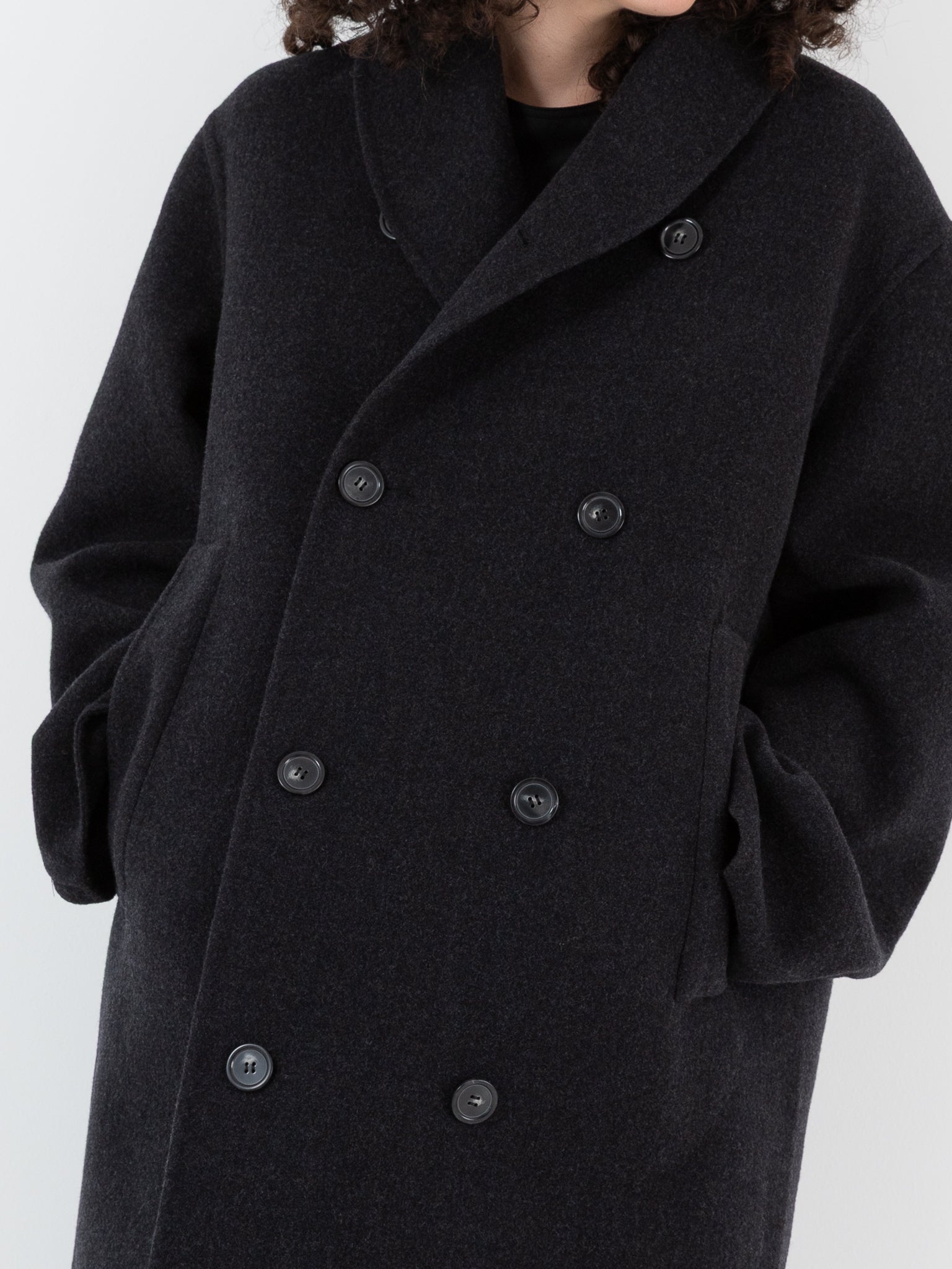 Sofie D'Hoore Cross Jacket in Charcoal - SOFIE D'HOORE at Worthwhile - shop JACKET