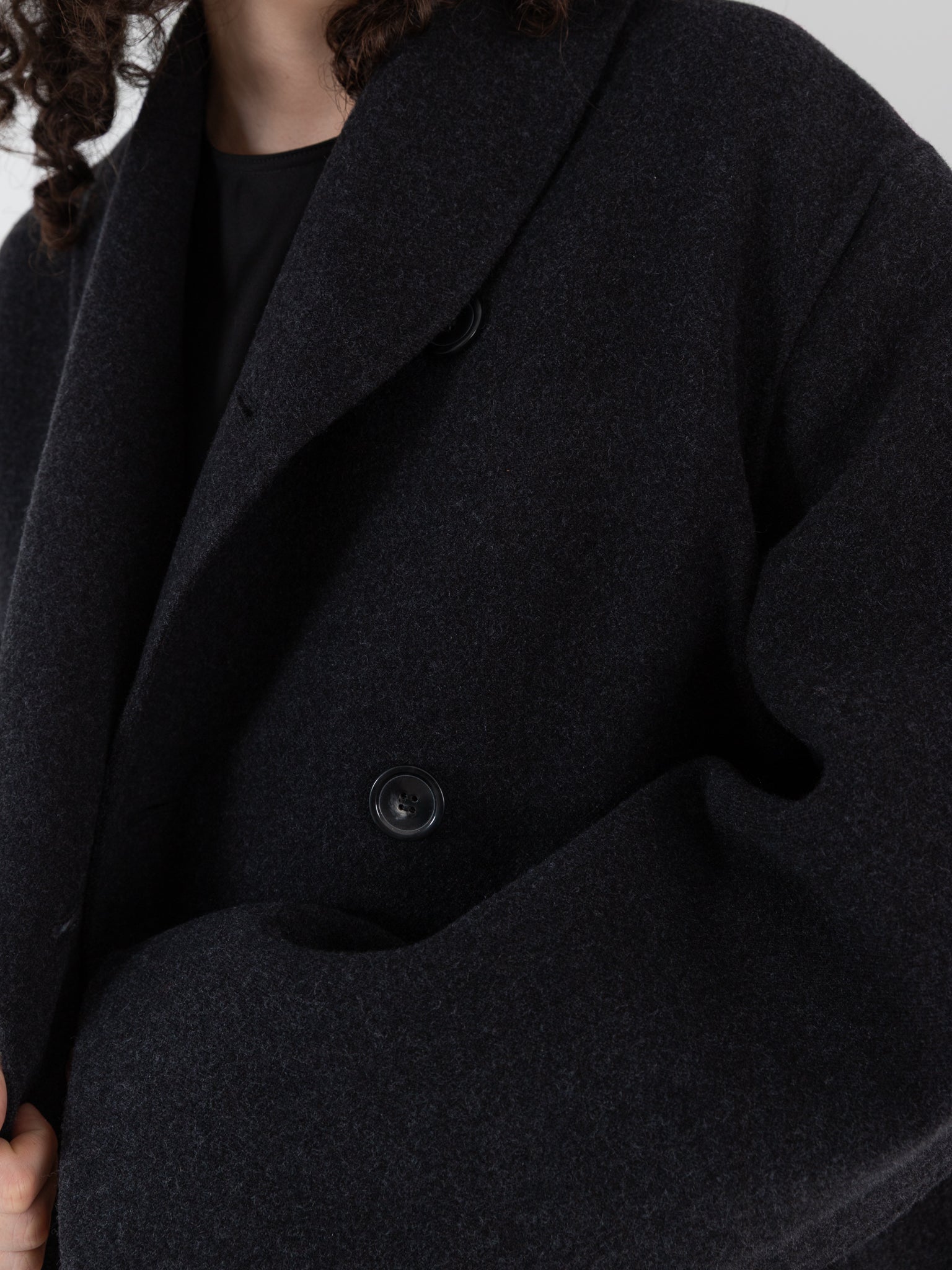 Sofie D'Hoore Cross Jacket in Charcoal - SOFIE D'HOORE at Worthwhile - shop JACKET