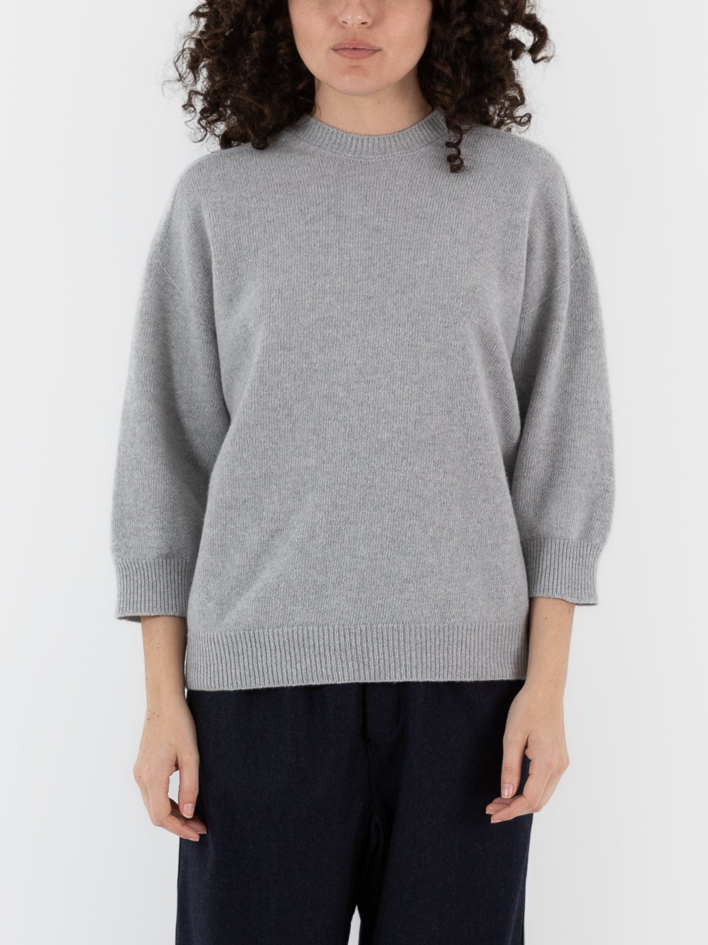 Sofie D'Hoore Mouse Sweater in Light Grey - SOFIE D'HOORE at Worthwhile - shop SWEATER