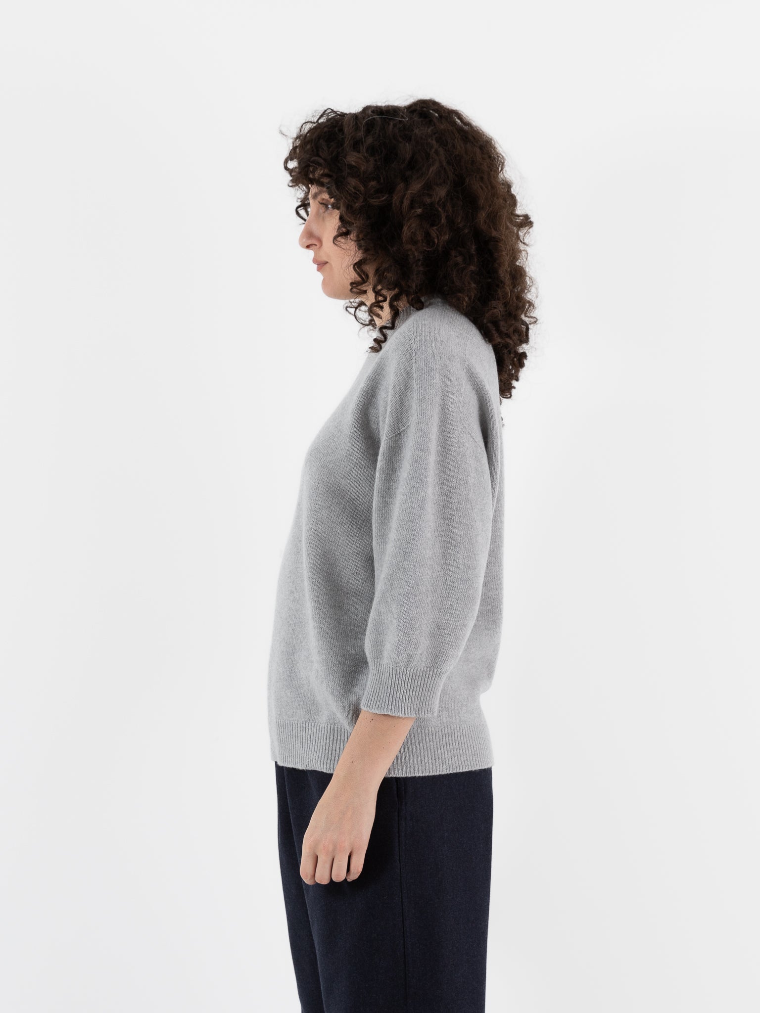 Sofie D'Hoore Mouse Sweater in Light Grey - SOFIE D'HOORE at Worthwhile - shop SWEATER