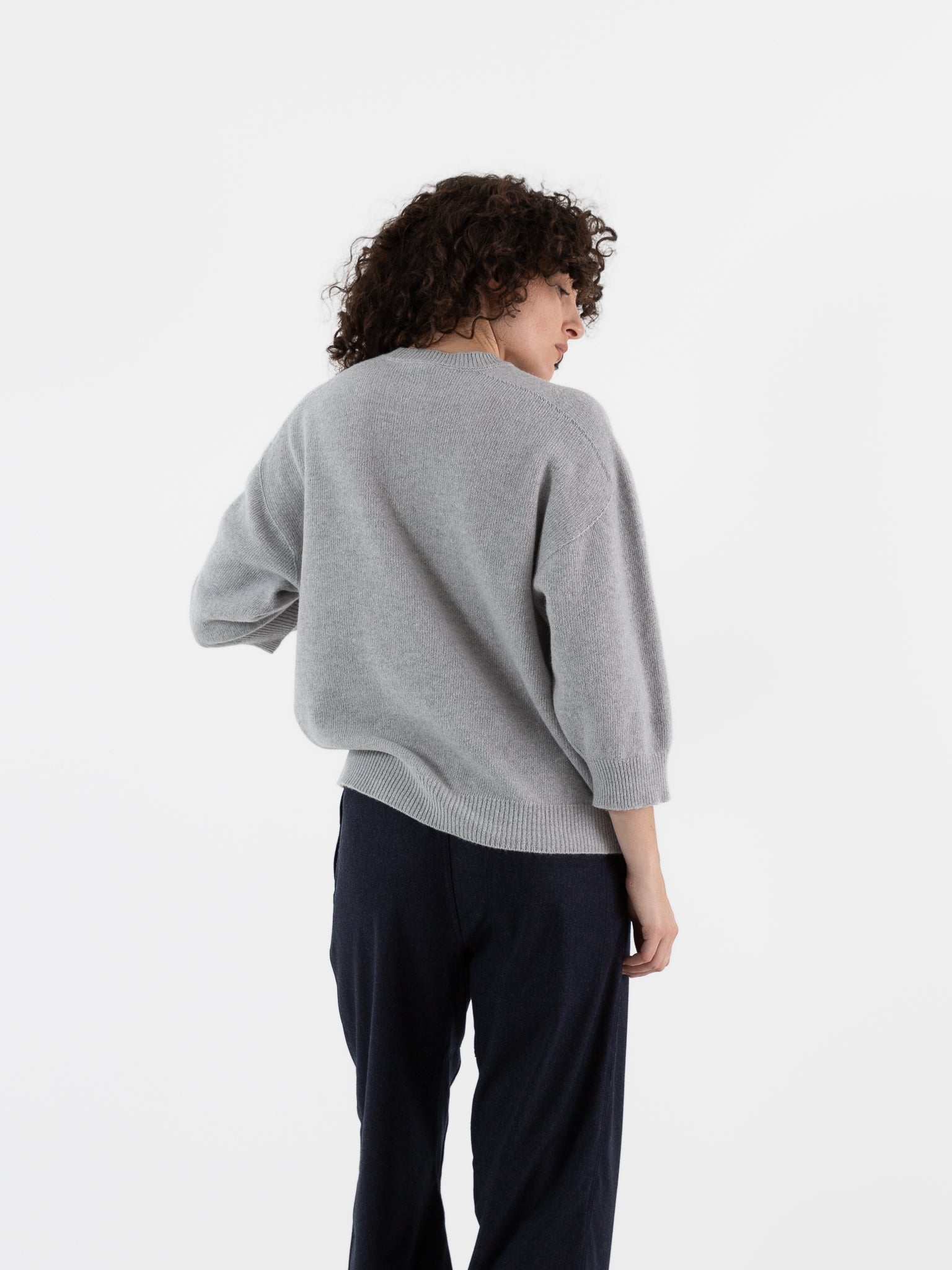 Sofie D'Hoore Mouse Sweater in Light Grey - SOFIE D'HOORE at Worthwhile - shop SWEATER