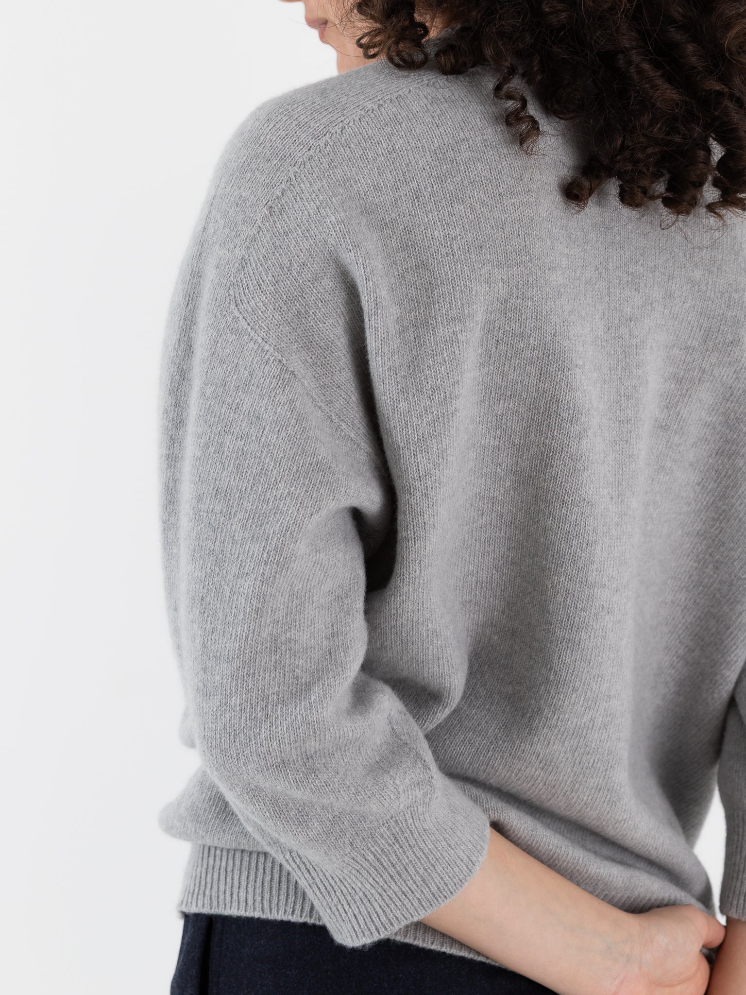 Sofie D'Hoore Mouse Sweater in Light Grey - SOFIE D'HOORE at Worthwhile - shop SWEATER