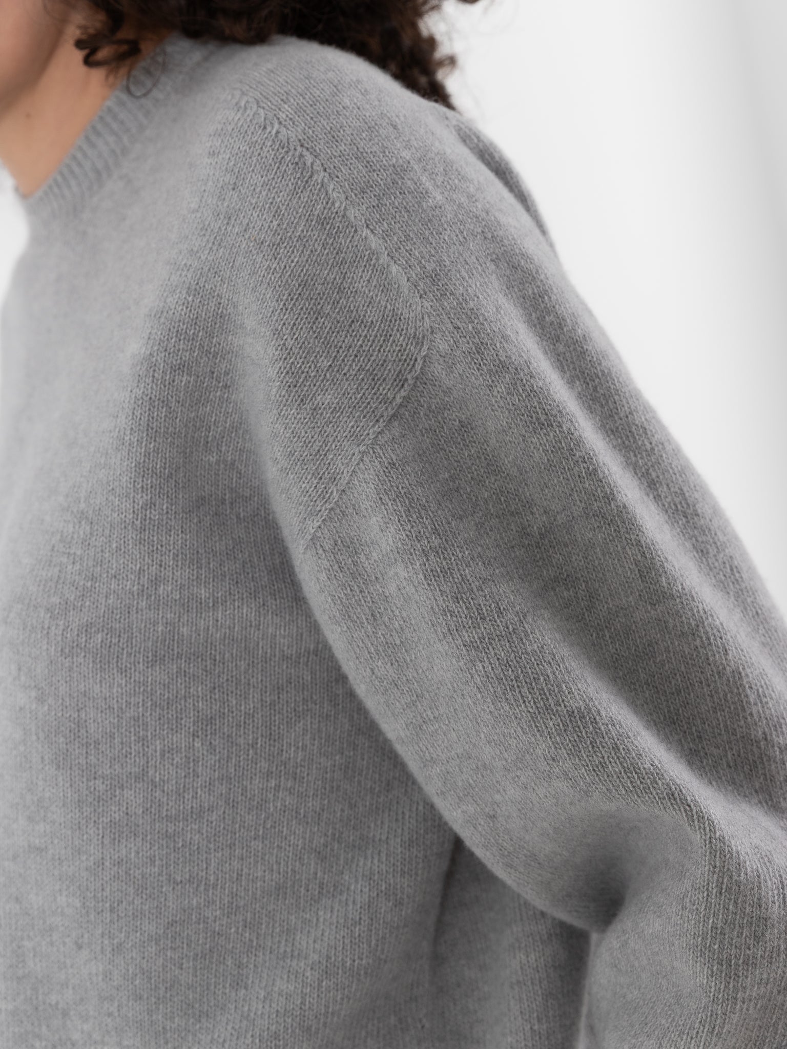 Sofie D'Hoore Mouse Sweater in Light Grey - SOFIE D'HOORE at Worthwhile - shop SWEATER