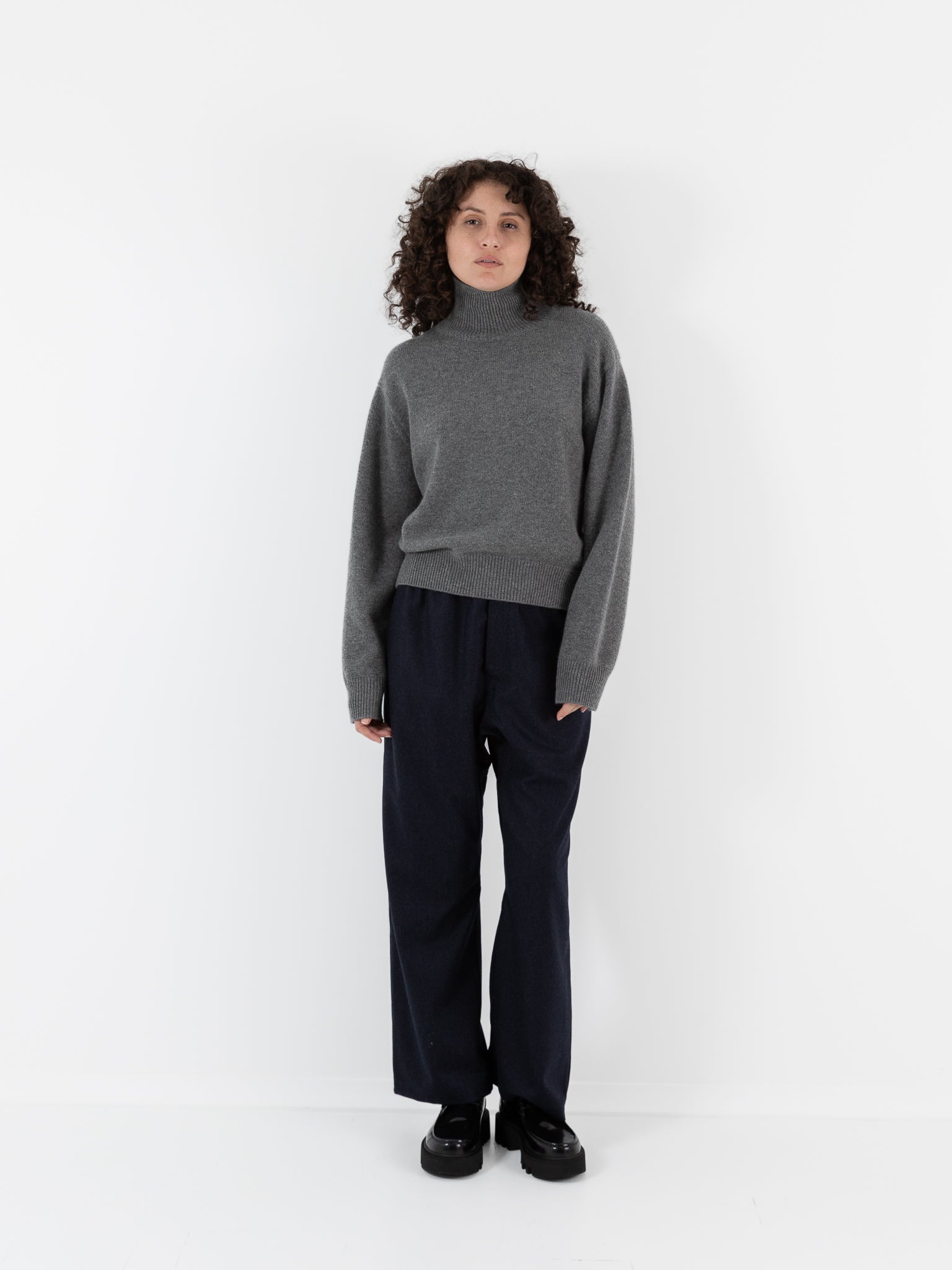 Sofie D'Hoore Maddox Sweater in Mid Grey - SOFIE D'HOORE at Worthwhile - shop SWEATER