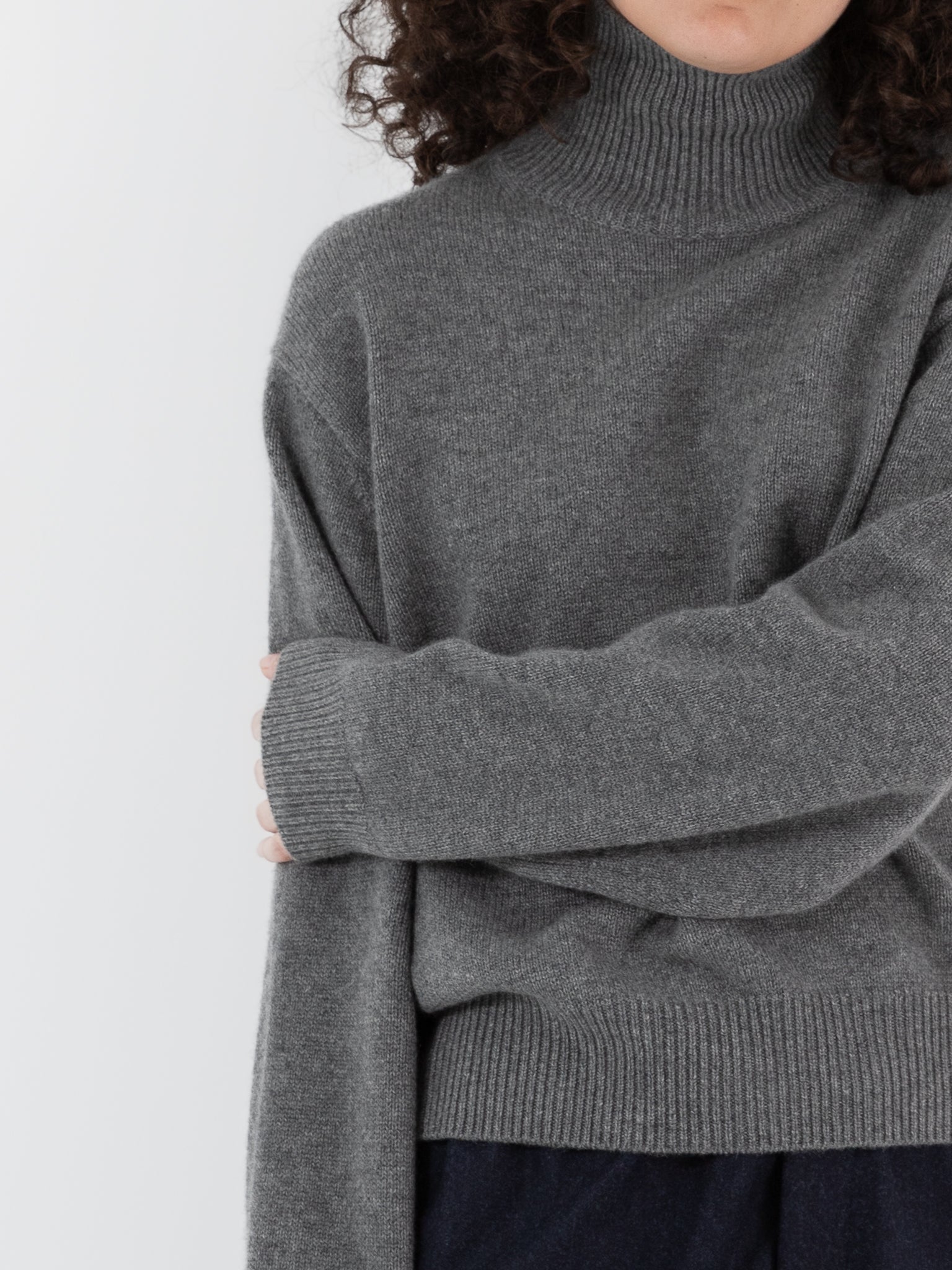 Sofie D'Hoore Maddox Sweater in Mid Grey - SOFIE D'HOORE at Worthwhile - shop SWEATER