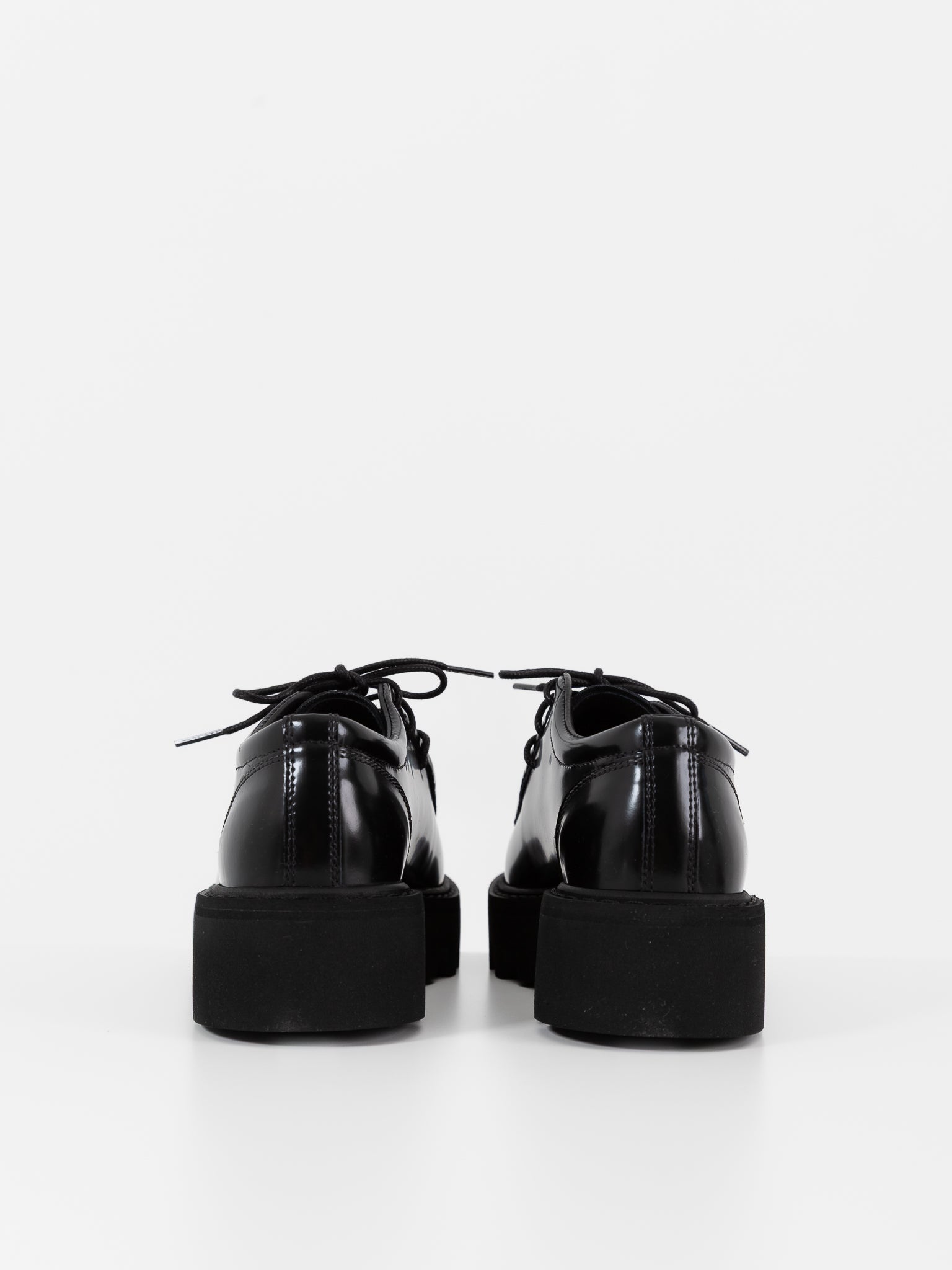 Sofie D'Hoore Falcone Wallabee Shoes in Black - SOFIE D'HOORE at Worthwhile - shop SHOES