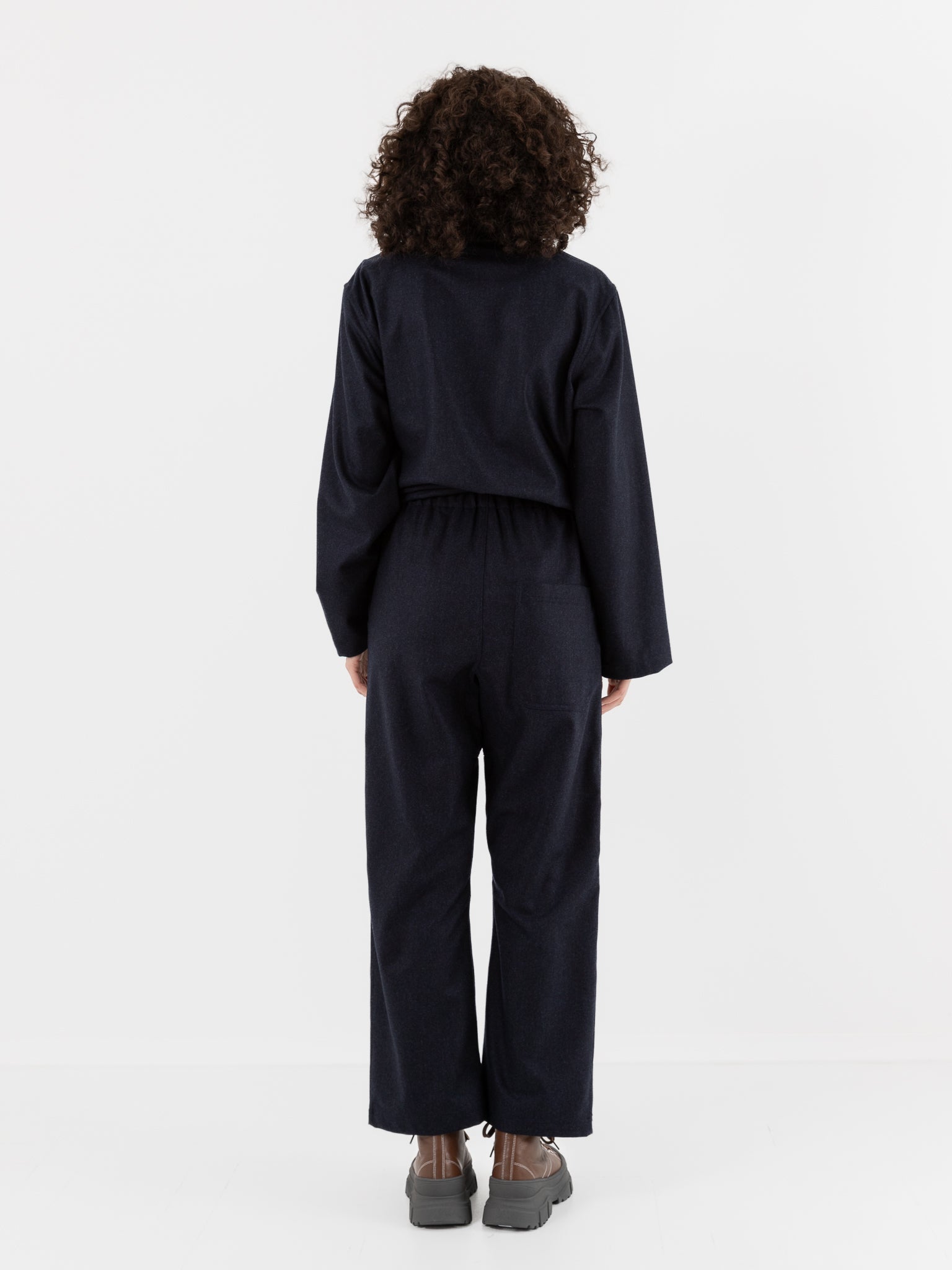 Sofie D'Hoore Pinot Pant in Indigo Melange - SOFIE D'HOORE at Worthwhile - shop PANT