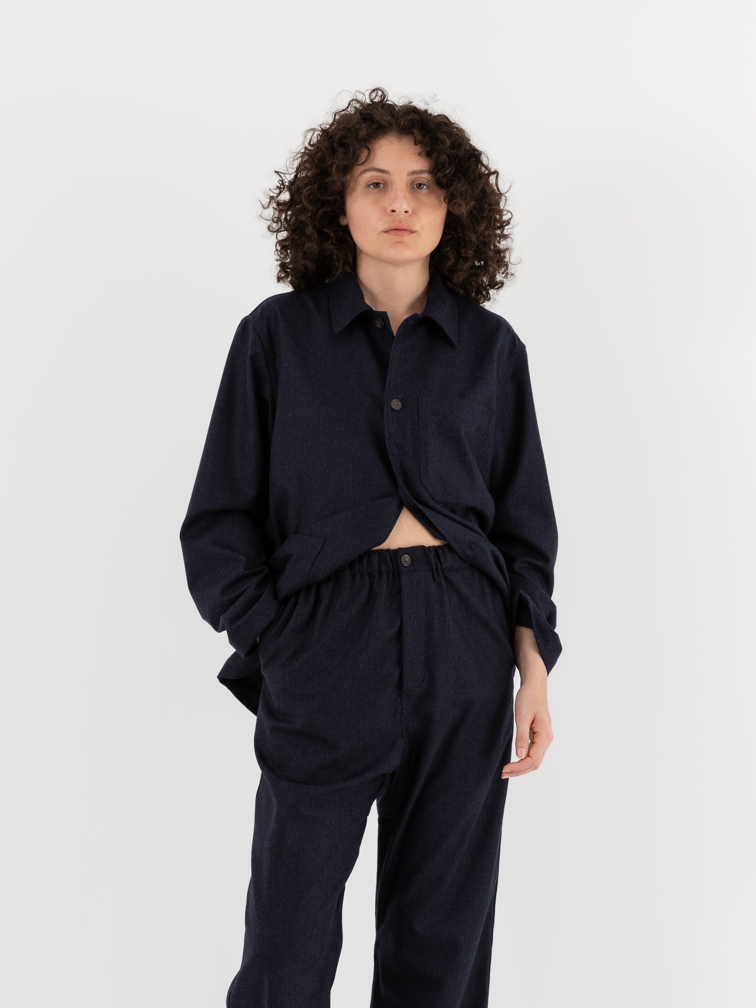 Sofie D'Hoore Pinot Pant in Indigo Melange - SOFIE D'HOORE at Worthwhile - shop PANT