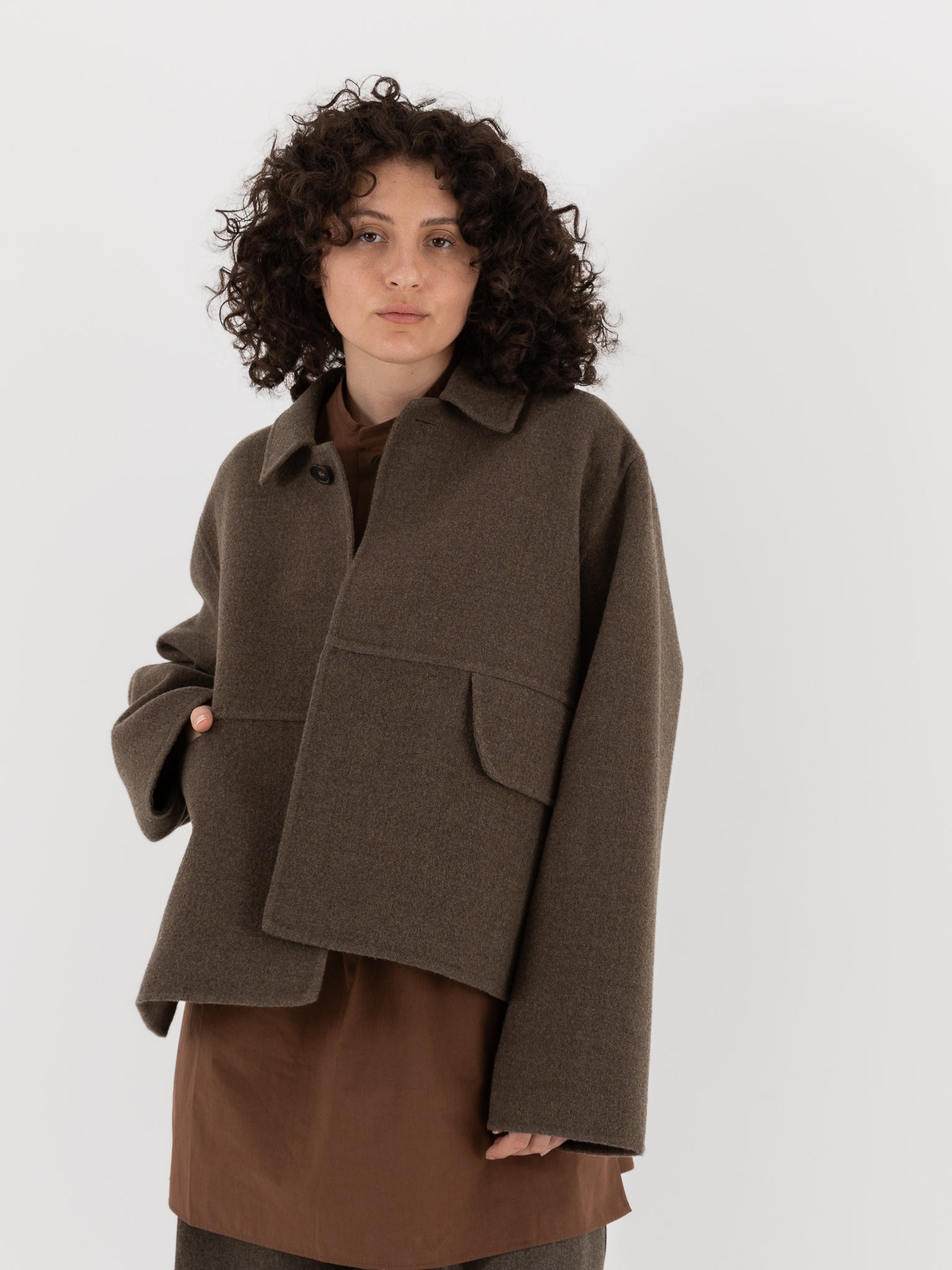 Sofie D'Hoore Cox Jacket in Mink - SOFIE D'HOORE at Worthwhile - shop JACKET