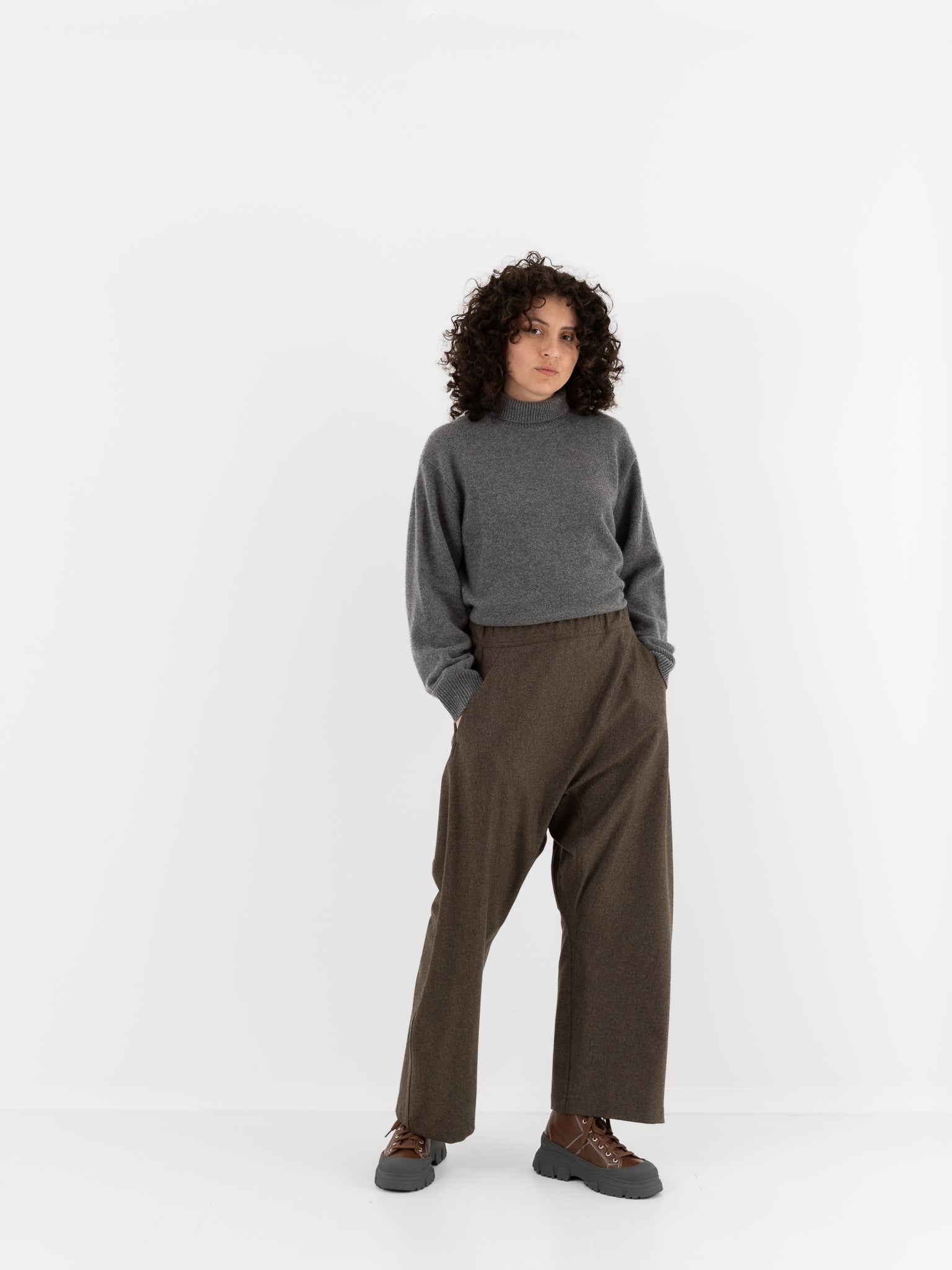 Sofie D'Hoore Plof Pant in Mink - SOFIE D'HOORE at Worthwhile - shop PANT