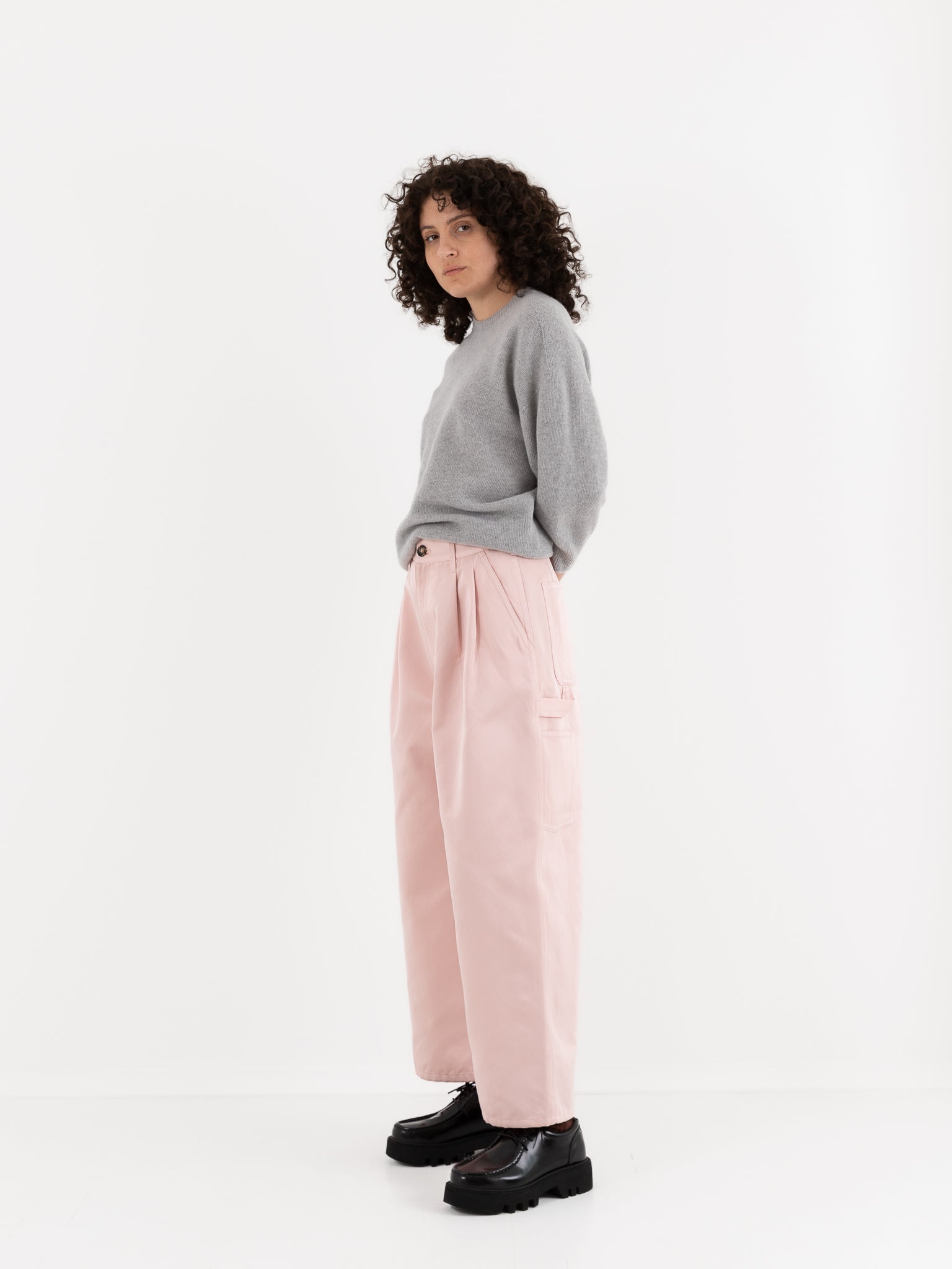 Sofie D'Hoore Polke Pant in Petal - SOFIE D'HOORE at Worthwhile - shop PANT