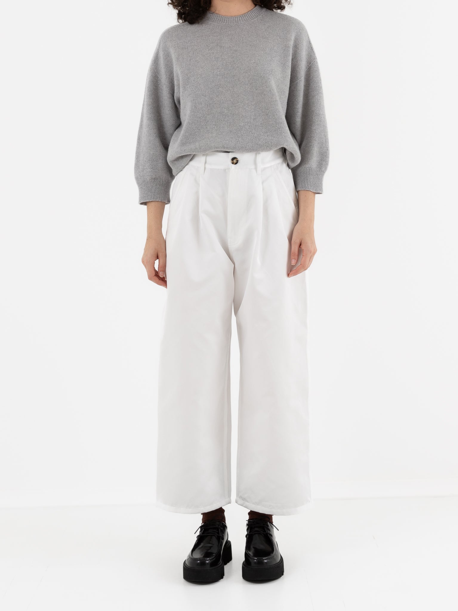 Sofie D'Hoore Polke Pant in Swan - SOFIE D'HOORE at Worthwhile - shop PANT