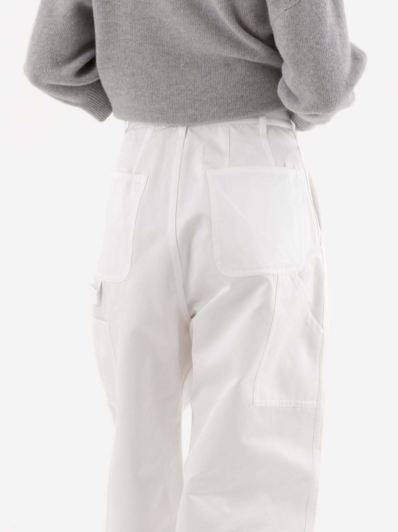 Sofie D'Hoore Polke Pant in Swan - SOFIE D'HOORE at Worthwhile - shop PANT