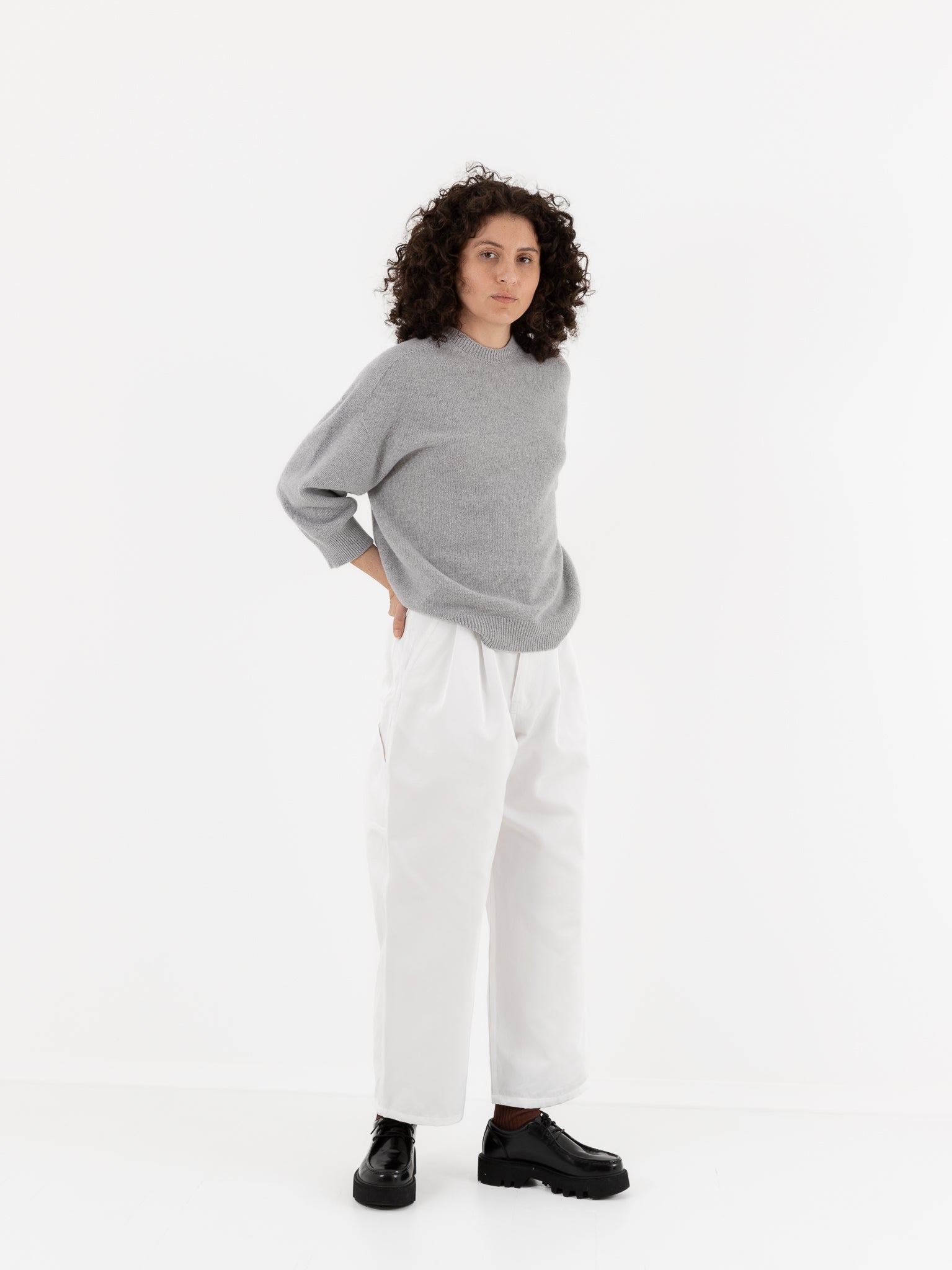 Sofie D'Hoore Polke Pant in Swan - SOFIE D'HOORE at Worthwhile - shop PANT