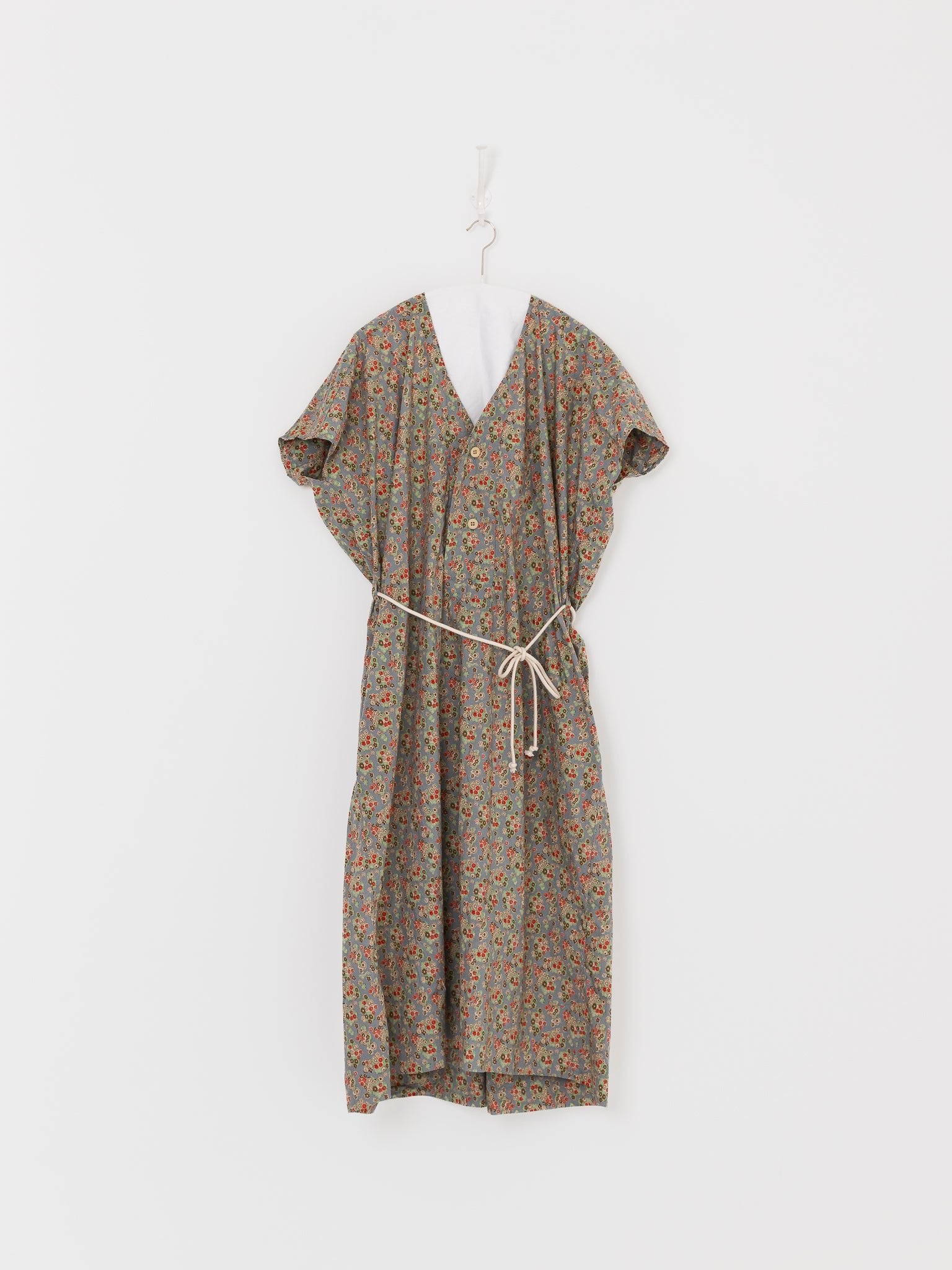 SONO Dante Dress in Dusty Blue Floral - SONO at Worthwhile - shop DRESS