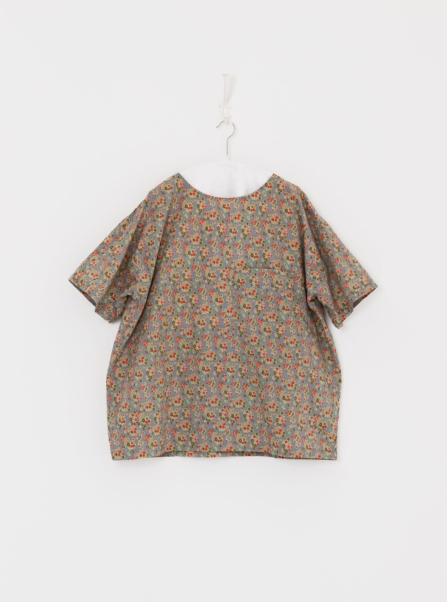 SONO Friedrich Tee in Dusty Blue Floral - SONO at Worthwhile - shop TOP