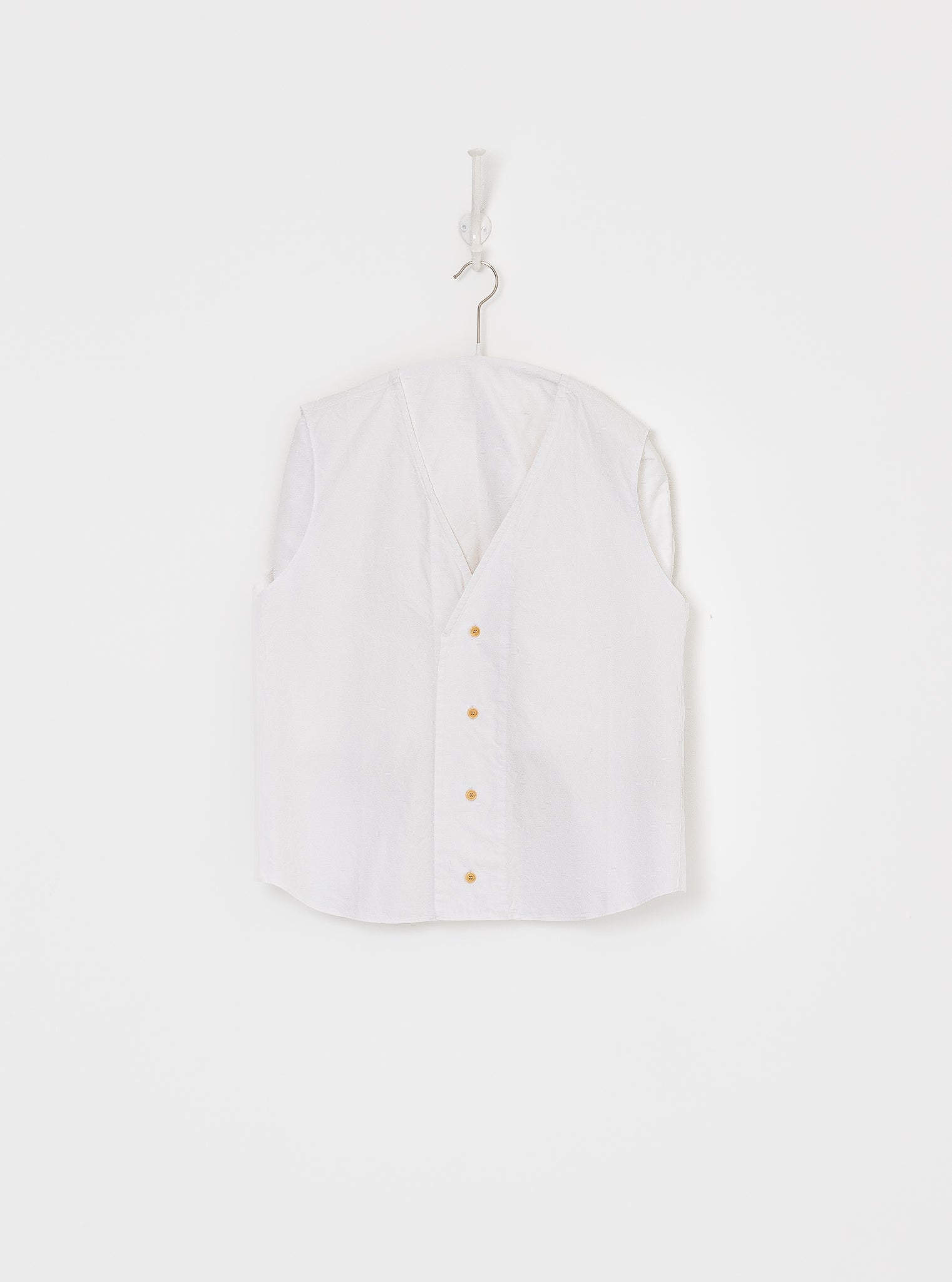 SONO Victor Vest in White - SONO at Worthwhile - shop VEST