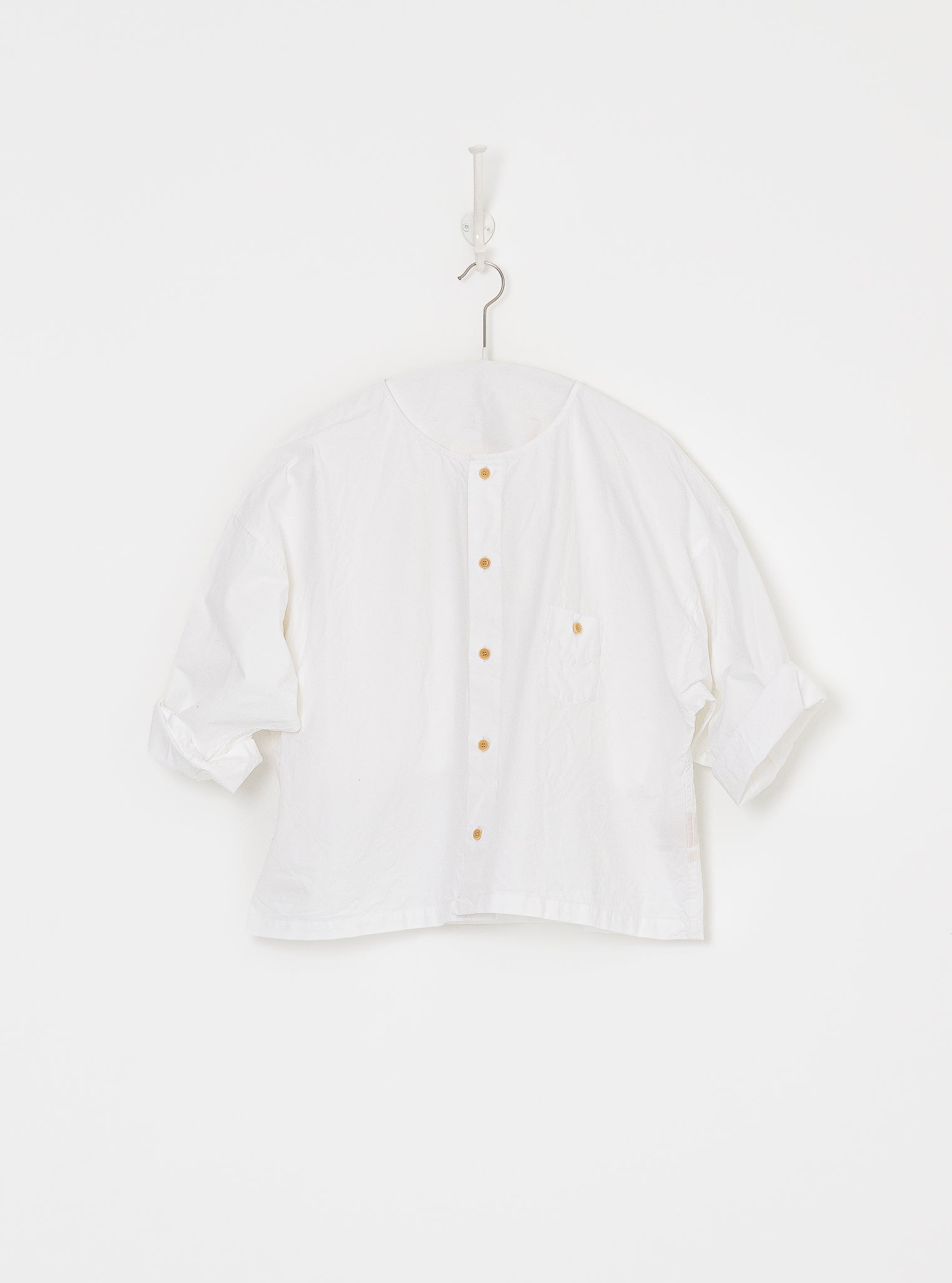 SONO Sheldon Shirt in White - SONO at Worthwhile - shop TOP