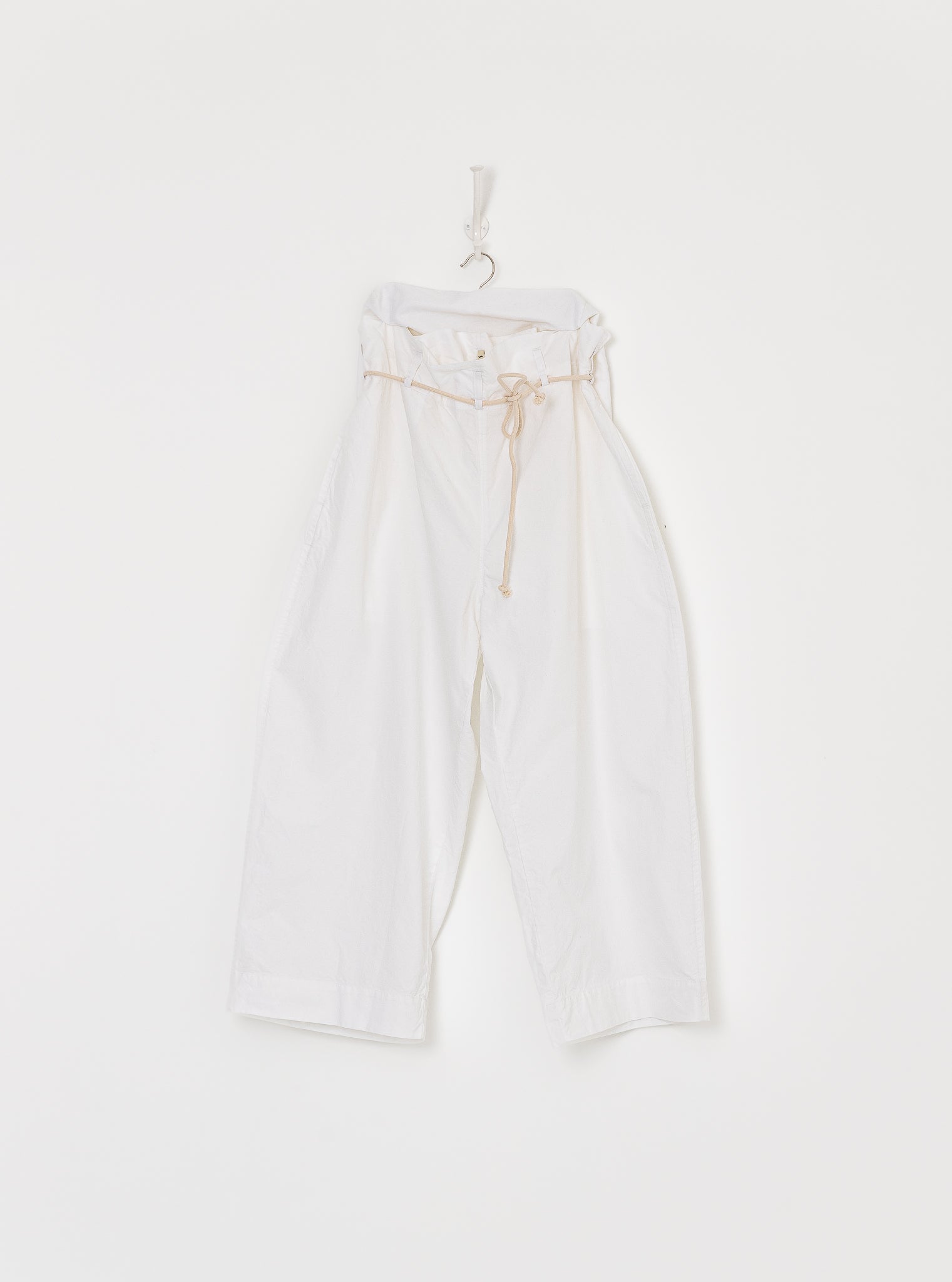 SONO Tucker Trousers in White - SONO at Worthwhile - shop PANT