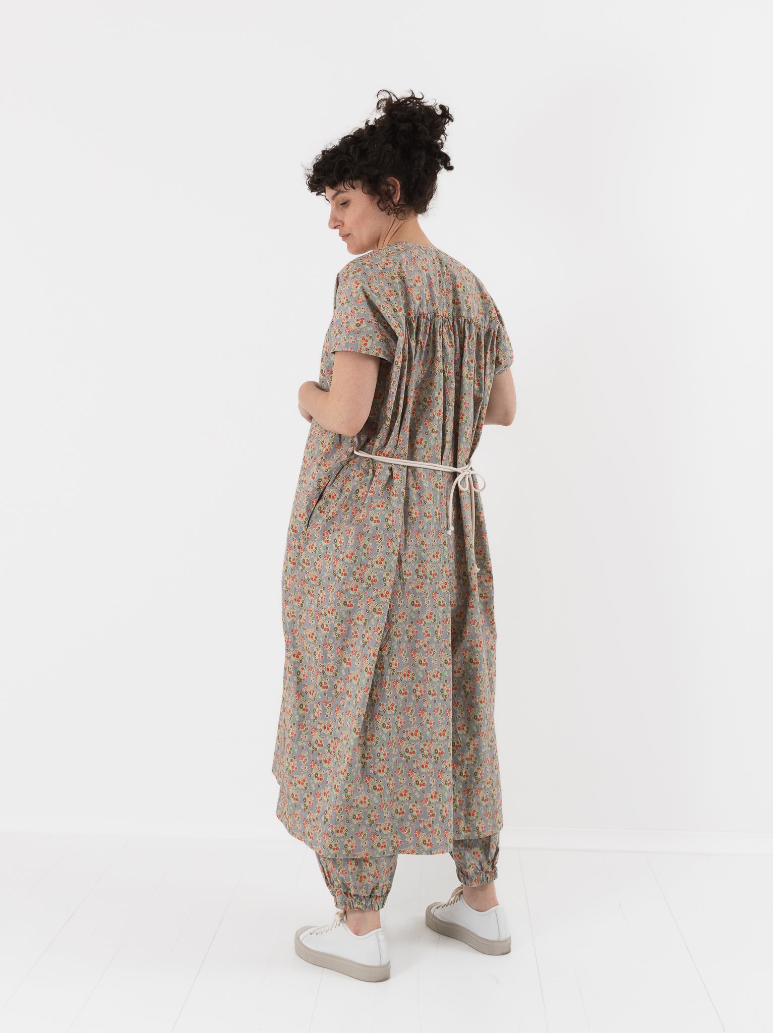 SONO Dante Dress in Dusty Blue Floral - SONO at Worthwhile - shop DRESS