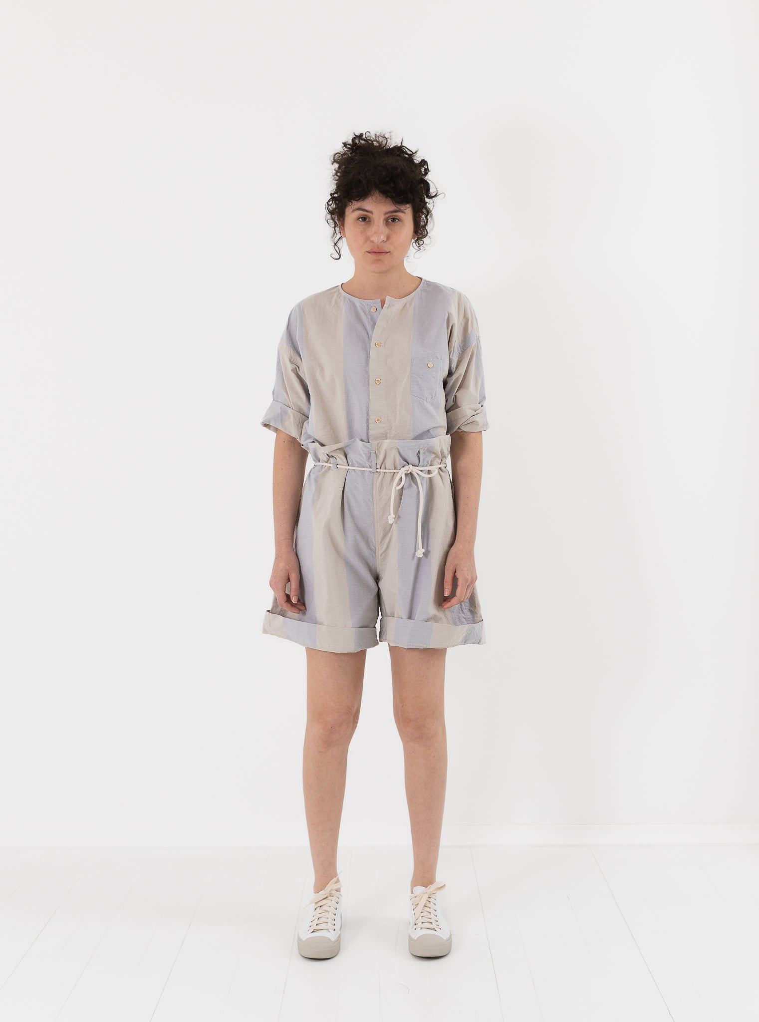 SONO Shanti Shorts in Dusty Stripe - SONO at Worthwhile - shop PANT