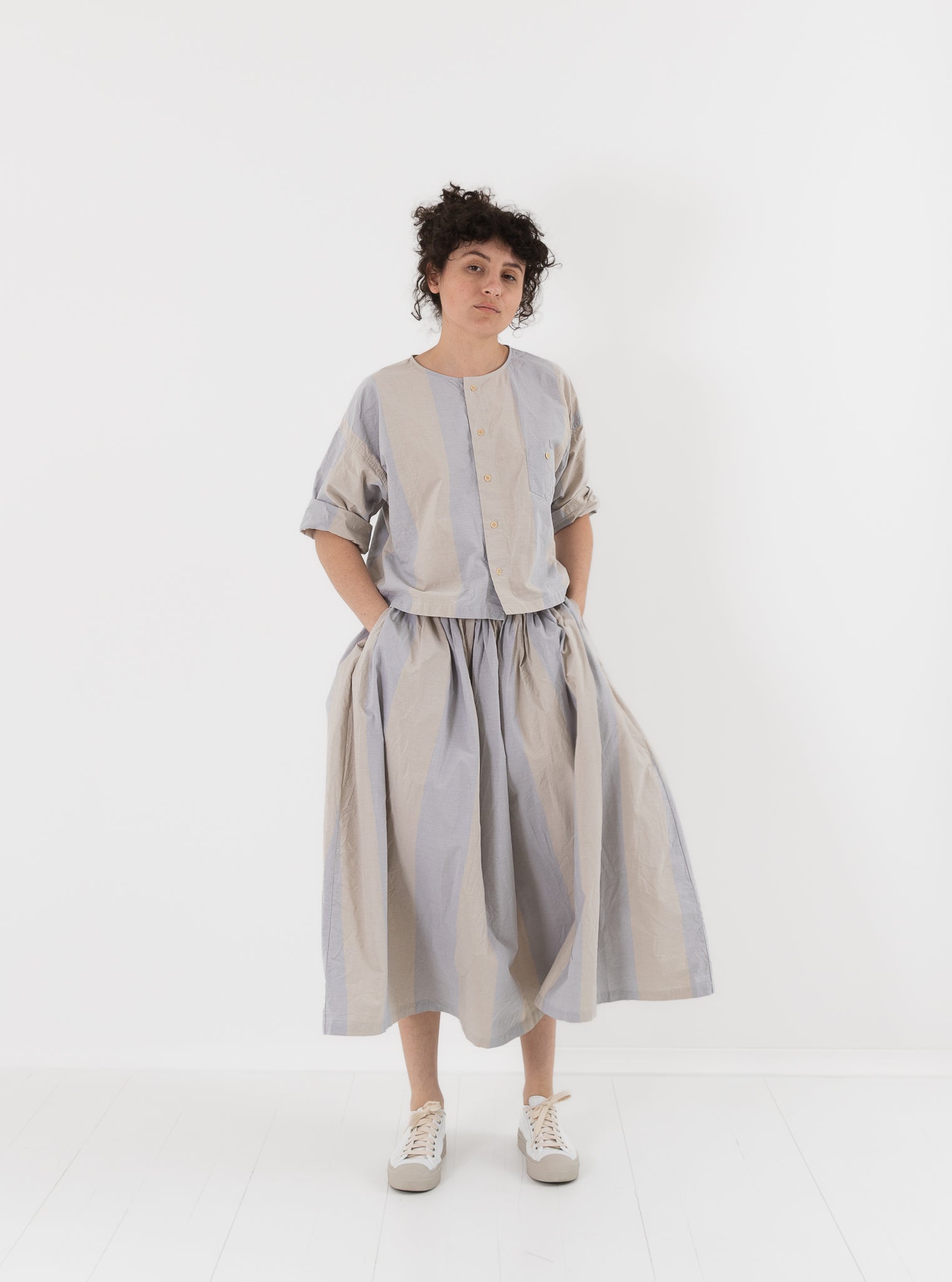 SONO Skye Skirt in Dusty Stripe - SONO at Worthwhile - shop SKIRT