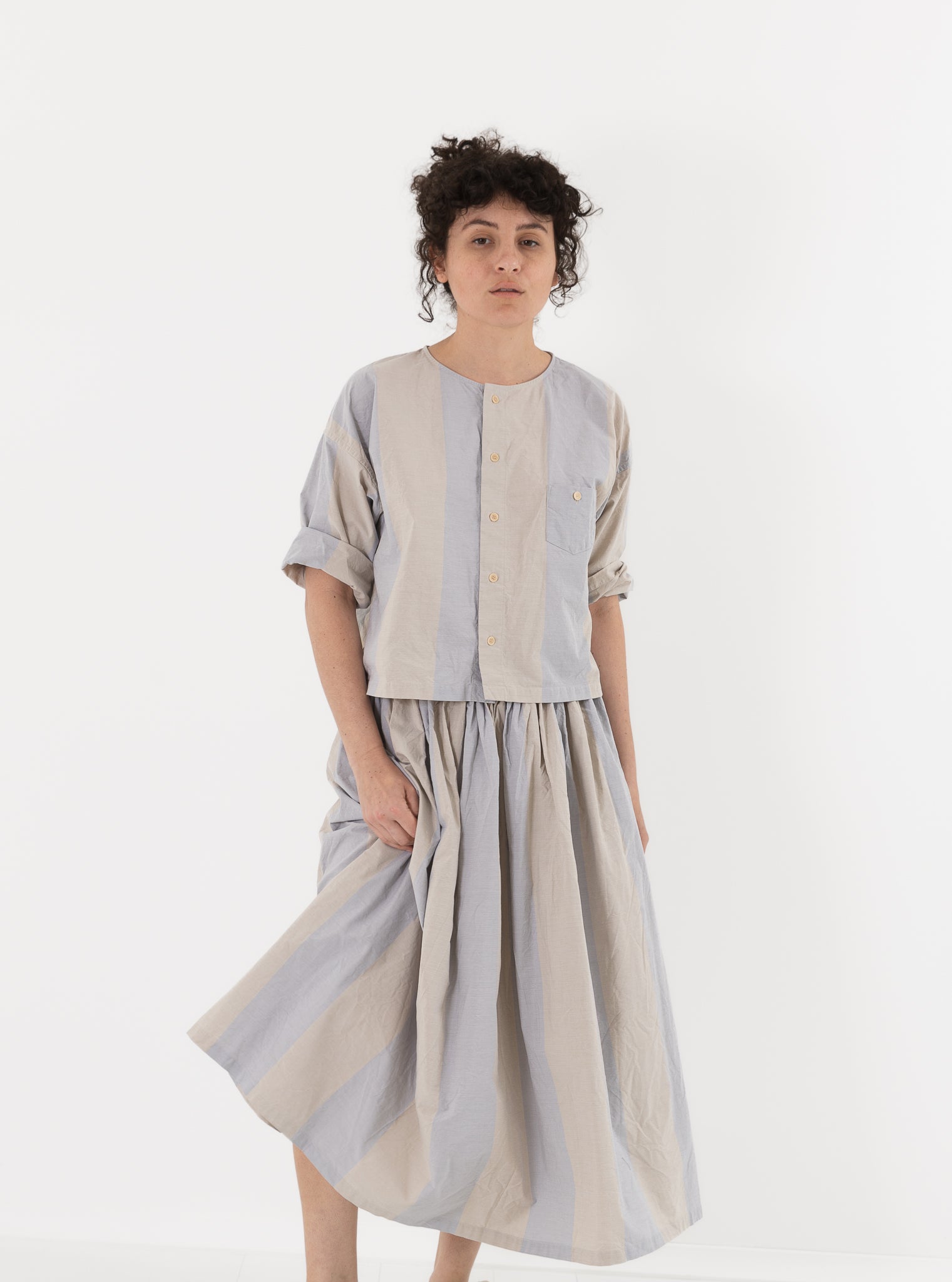 SONO Skye Skirt in Dusty Stripe - SONO at Worthwhile - shop SKIRT